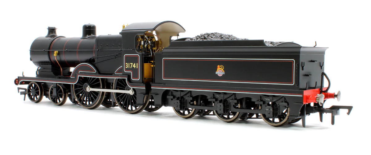 4S-028-004 SECR Maunsell D1 Class BR Black (Early Crest) 4-4-0 Steam Locomotive No.31741 - Image 2