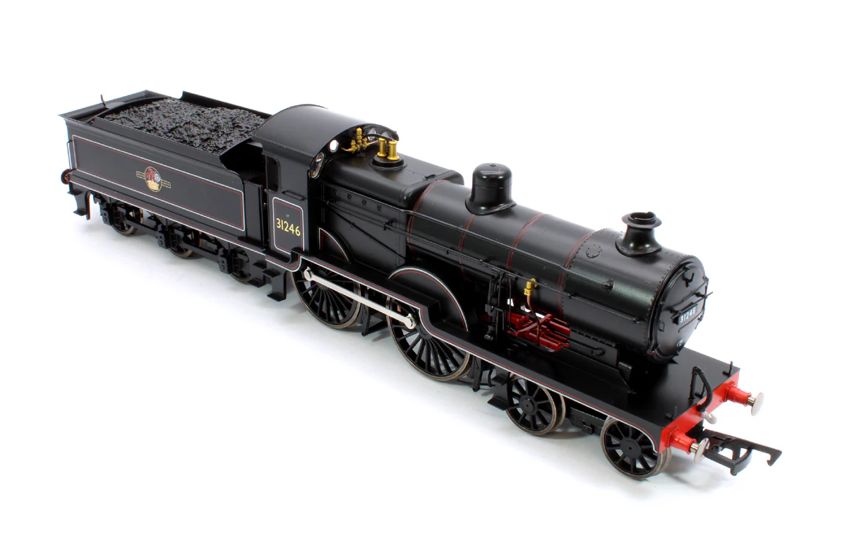 4S-028-005 SECR Maunsell D1 Class BR Black (Late Crest) 4-4-0 Steam Locomotive No.31246 - Image 11