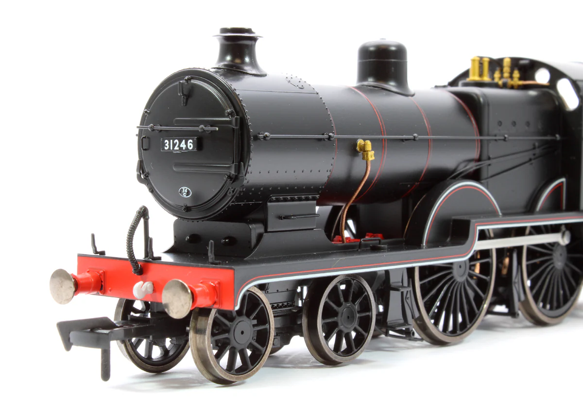 4S-028-005 SECR Maunsell D1 Class BR Black (Late Crest) 4-4-0 Steam Locomotive No.31246 - Image 8