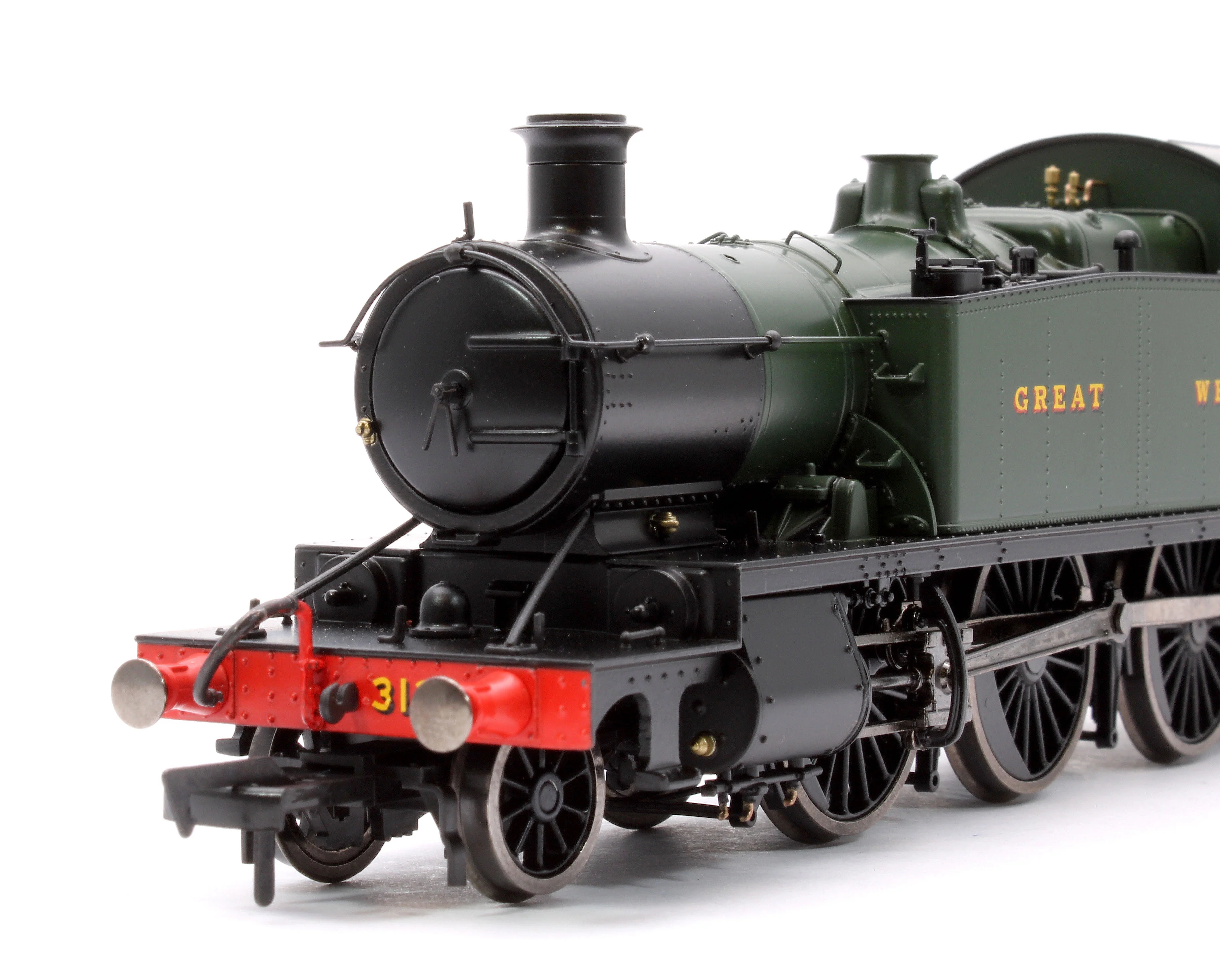 4S-041-009D Large Prairie 3131 GWR Green Great Western Steam Locomotive - DCC Fitted - Image 7
