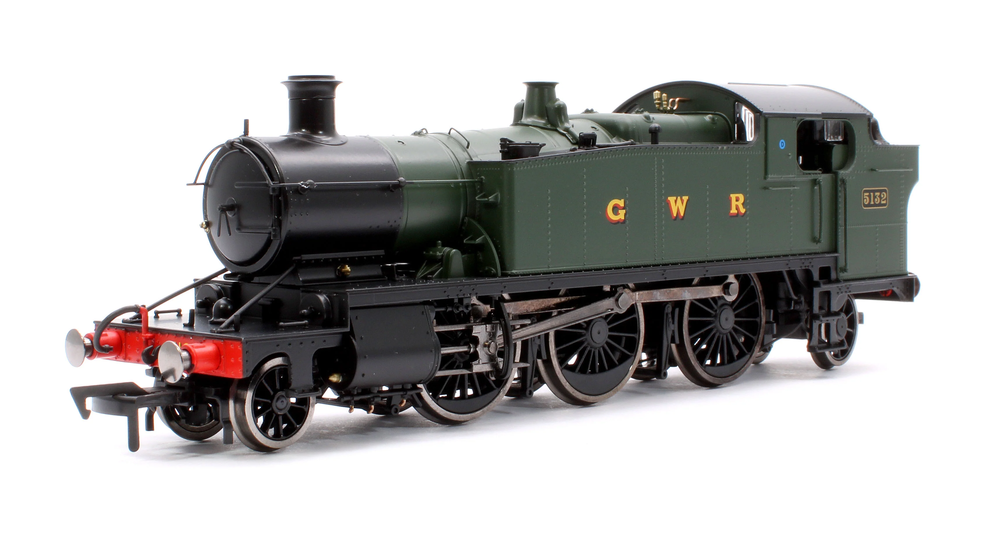 4S-041-011S Large Prairie 5132 GWR Green GWR Steam Locomotive - DCC Sound
