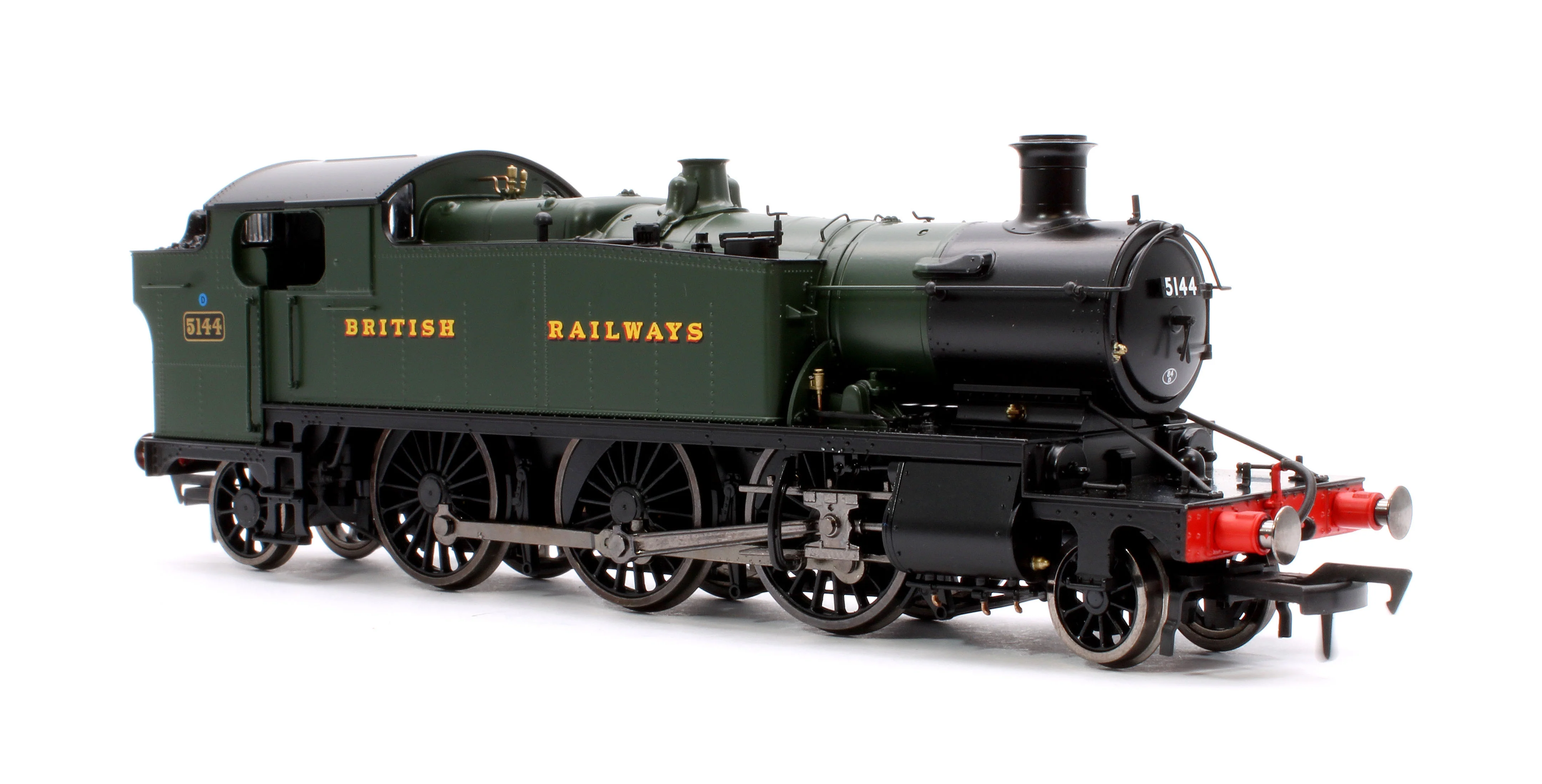 4S-041-012D Large Prairie 5144 GWR Green British Railways Steam Locomotive - DCC Fitted - Image 4