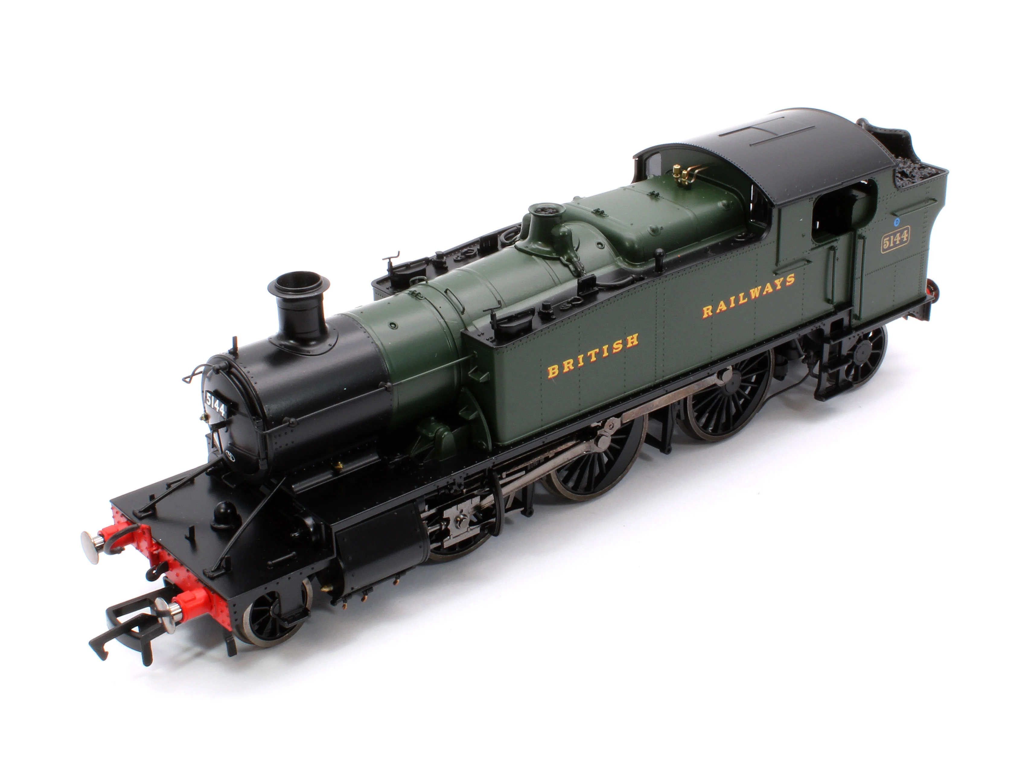 4S-041-012D Large Prairie 5144 GWR Green British Railways Steam Locomotive - DCC Fitted - Image 9