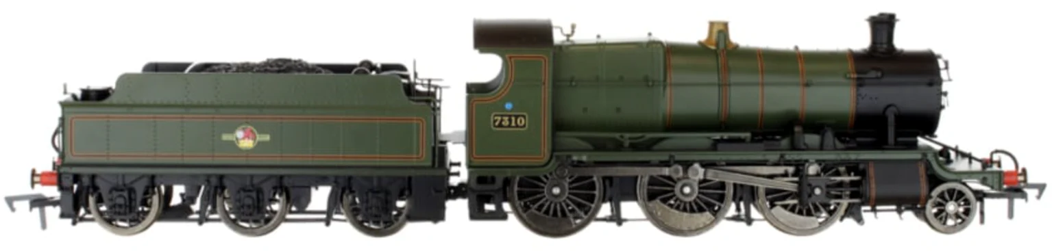 4S-043-006 GWR Mogul 2-6-0 Locomotive #7310 in Lined Green with Late Crest (BR) - Image 2