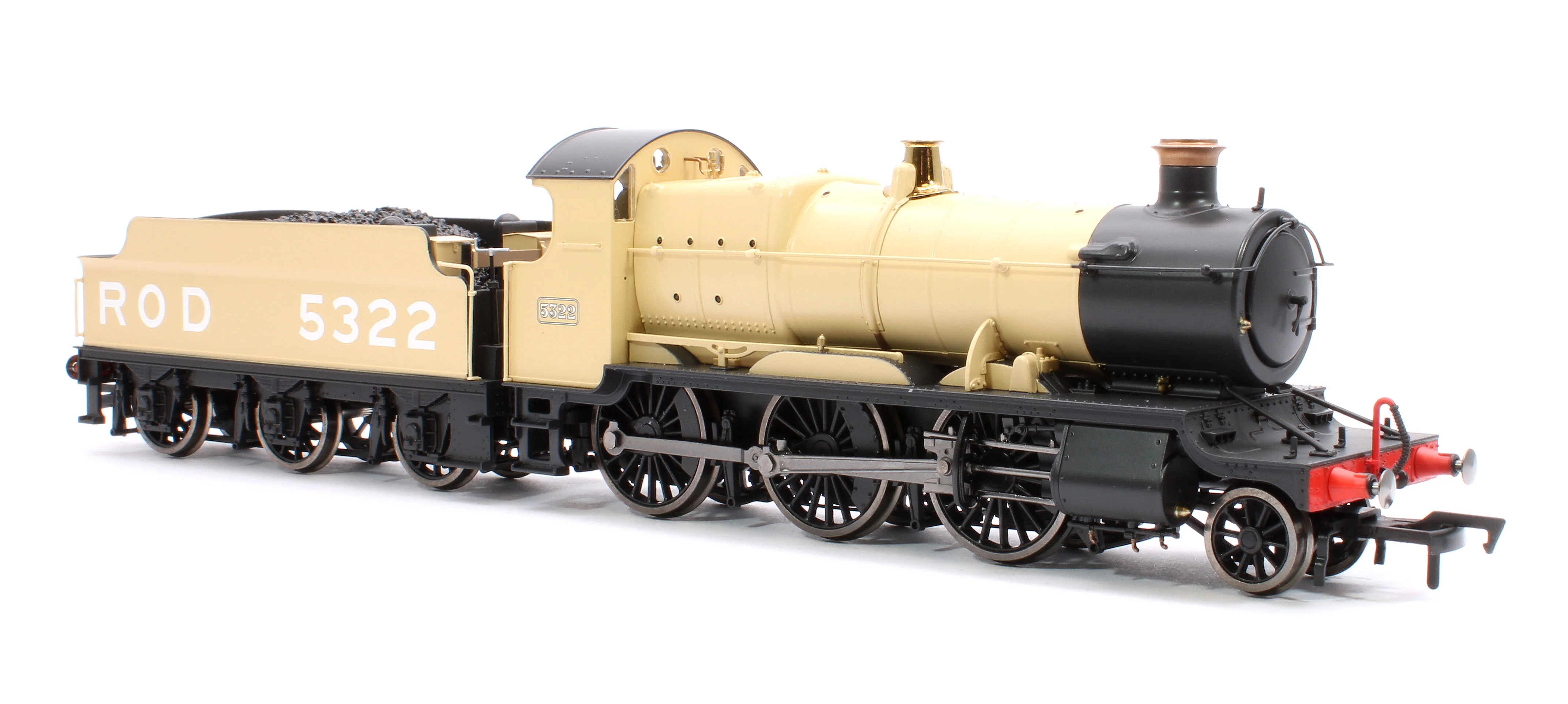 4S-043-008 GWR 43xx 2-6-0 Mogul 5322 Khaki Steam Locomotive - Image 4