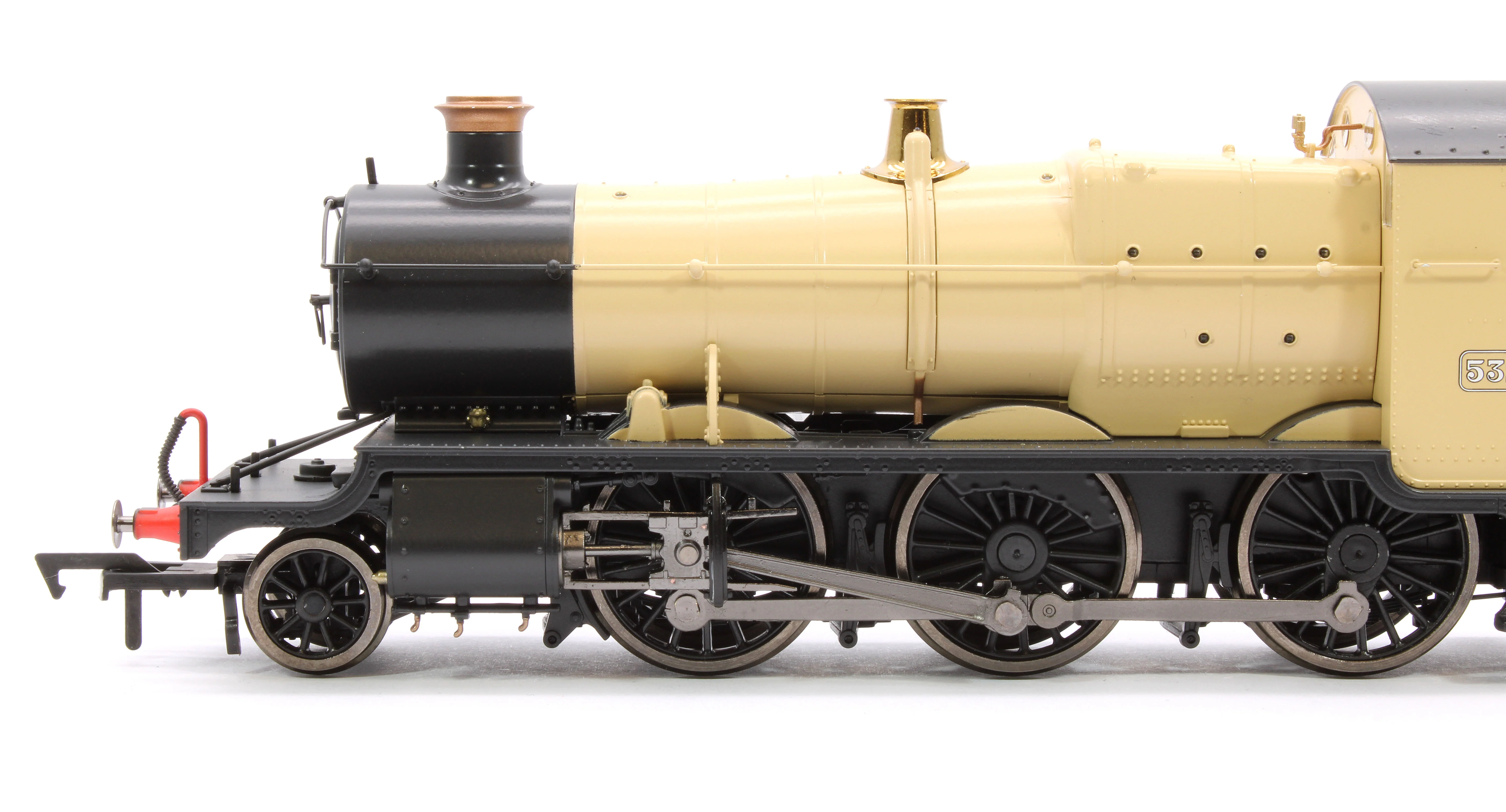 4S-043-008S GWR 43xx 2-6-0 Mogul 5322 Khaki Steam Locomotive - DCC Sound - Image 9