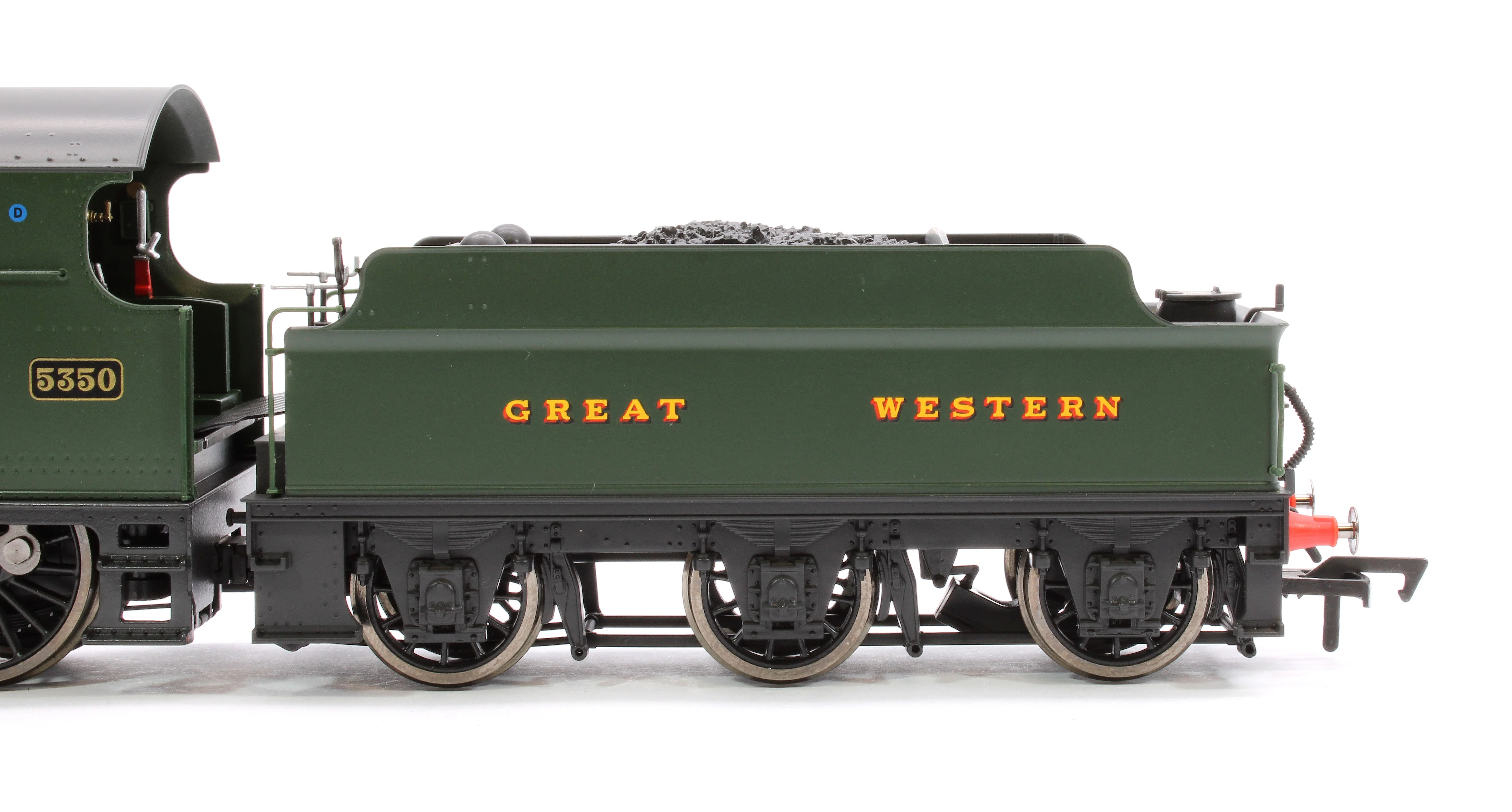 4S-043-010S GWR 43xx 2-6-0 Mogul 5350 Great Western Steam Locomotive - DCC Sound - Image 7