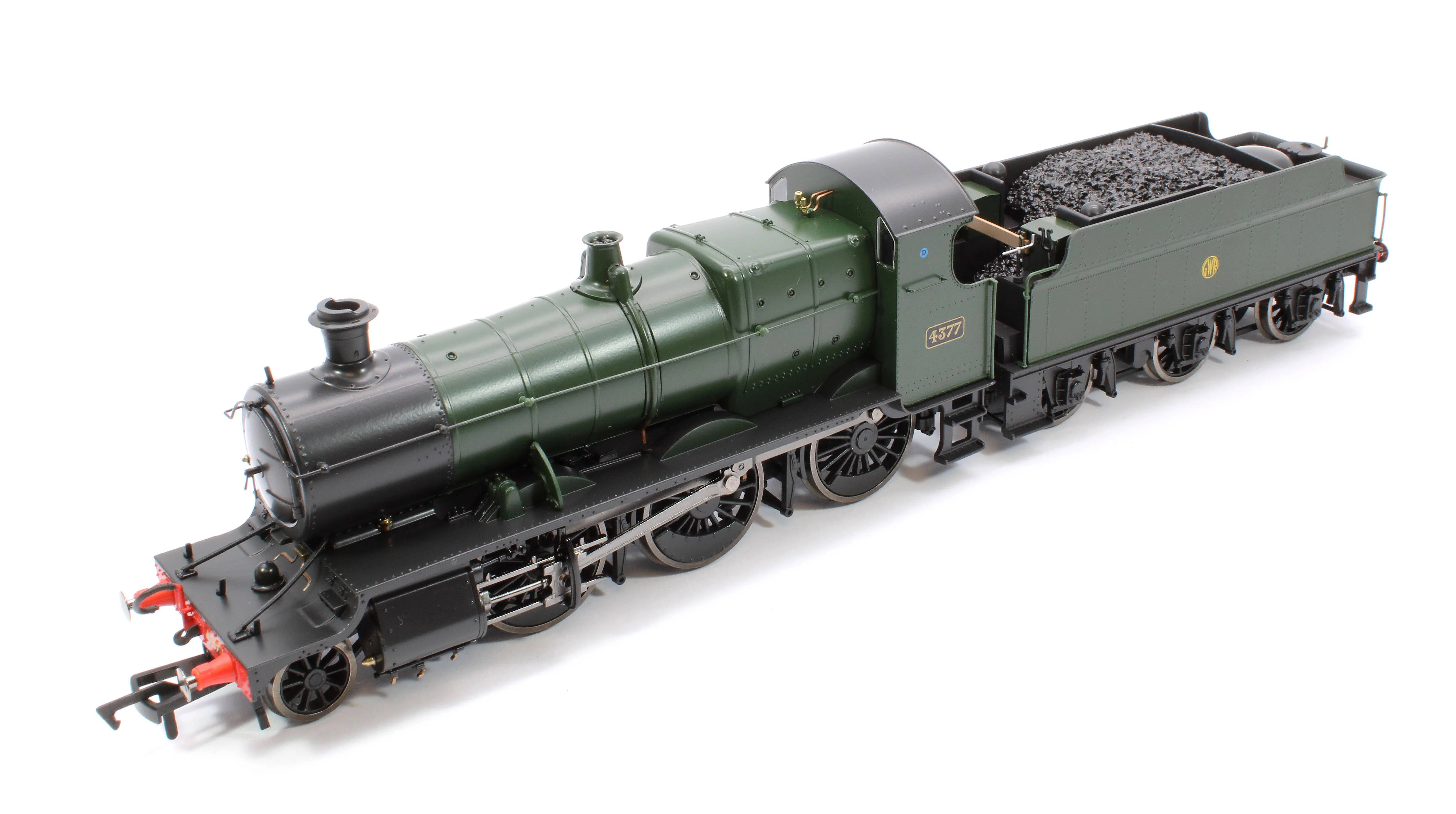 4S-043-011S GWR 43xx 2-6-0 Mogul 4377 GWR Shirt Button Steam Locomotive - DCC Sound - Image 13