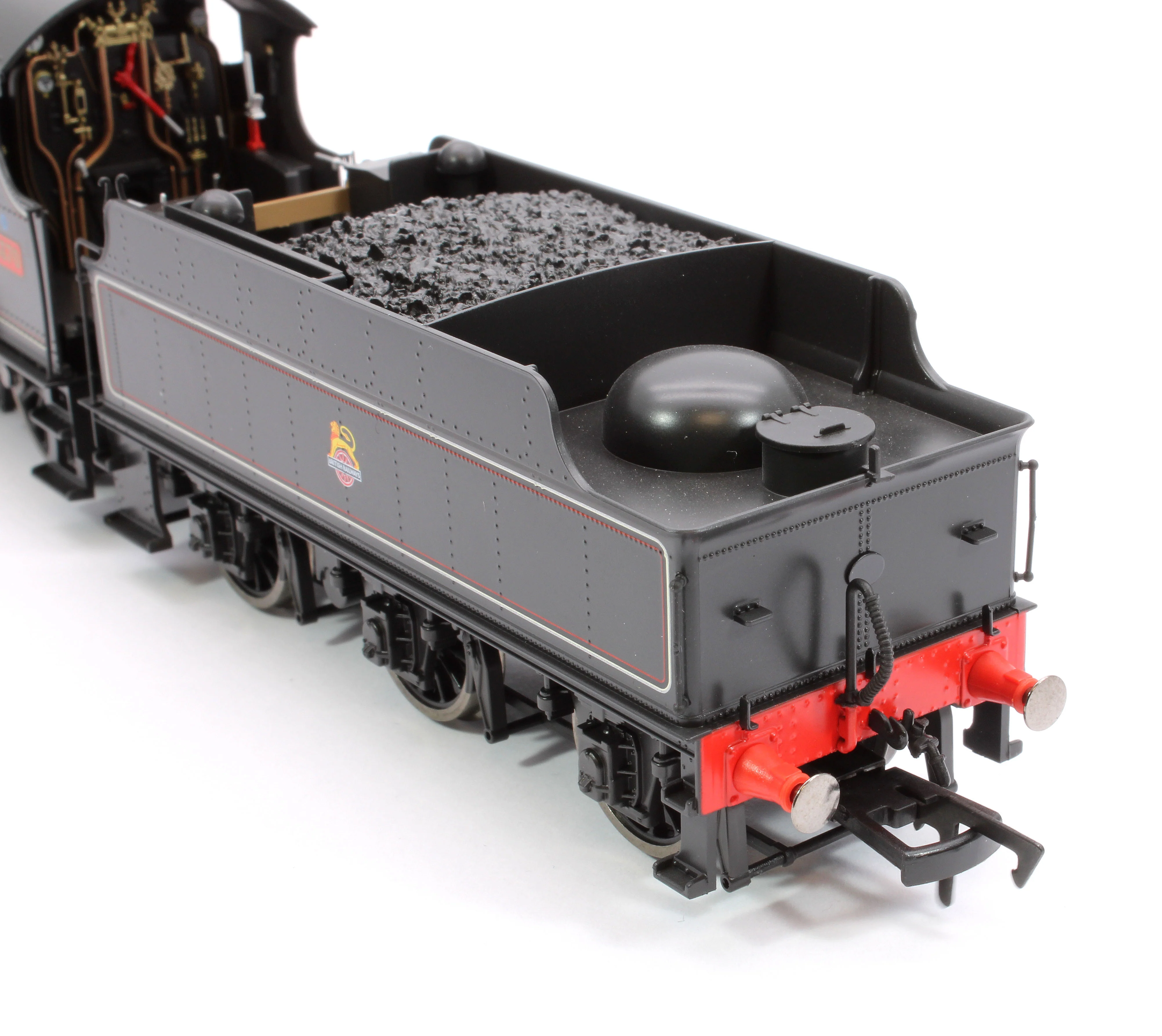 4S-043-013 GWR 43xx 2-6-0 Mogul 5370 BR Lined Black Early Crest Steam Locomotive - Image 10