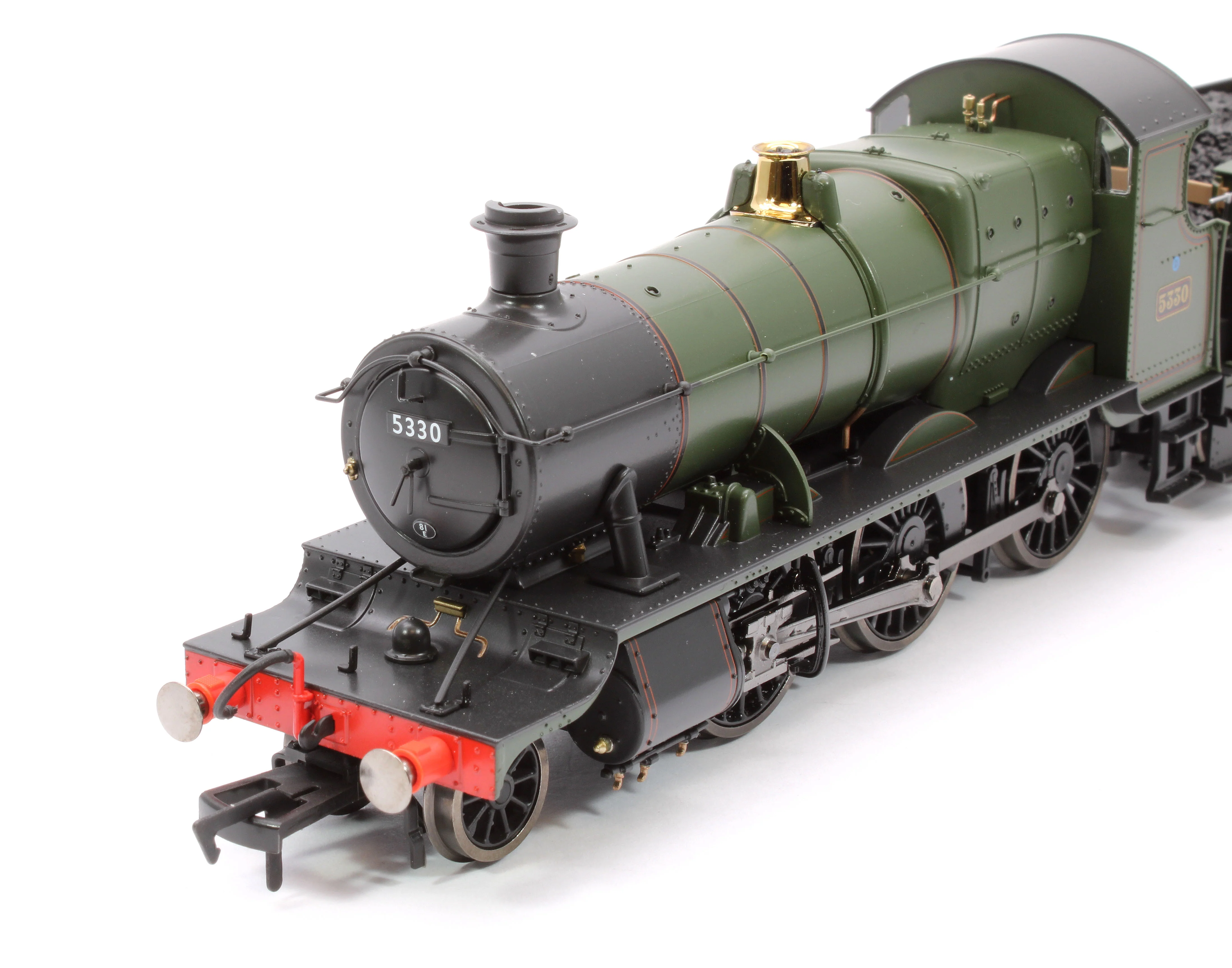 4S-043-016 GWR 43xx 2-6-0 Mogul 5330 BR Lined Green Late Crest Steam Locomotive - Image 9