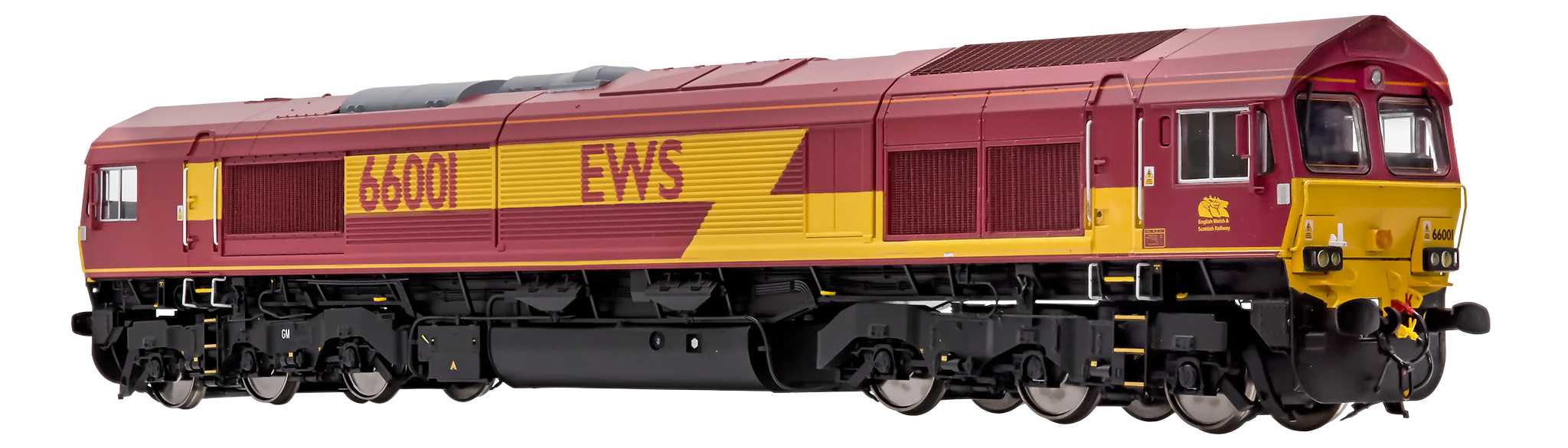 7D-066-001 Class 66 001 EWS Livery Diesel Locomotive - Image 5