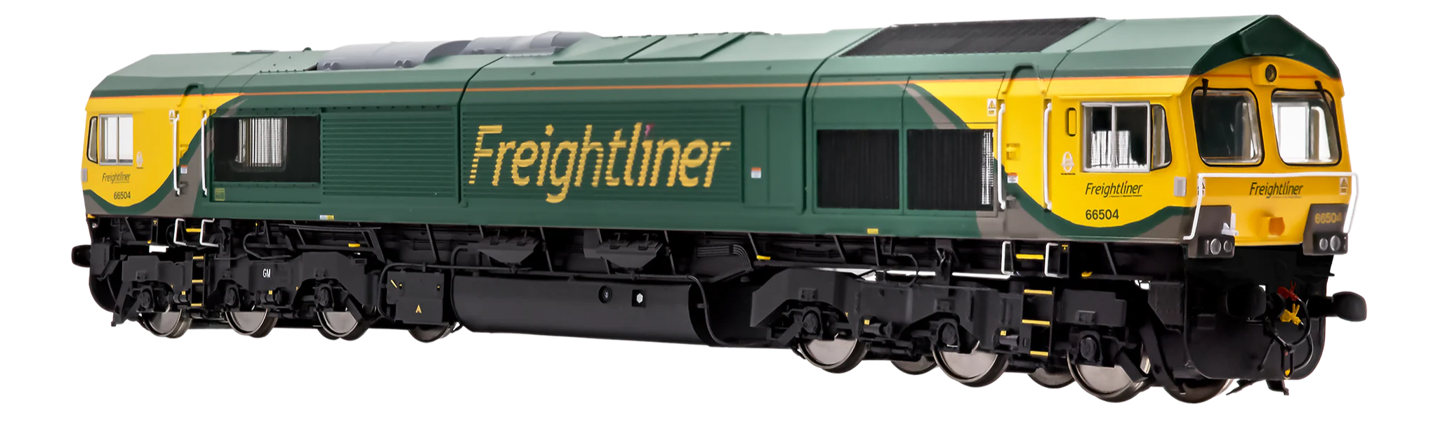 7D-066-002D Class 66 504 Freightliner Powerhaul Livery Diesel Locomotive - DCC Fitted - Image 4