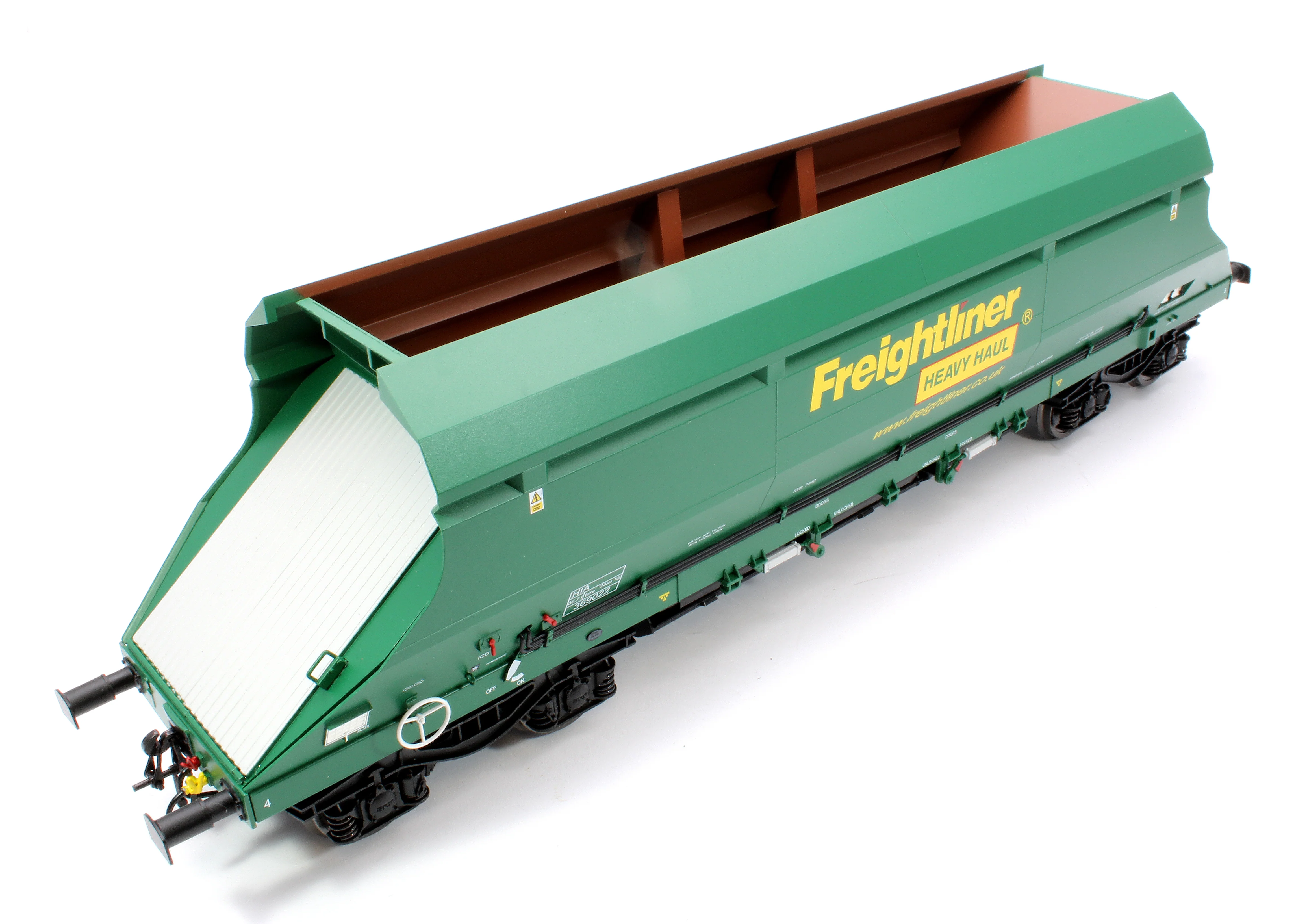 7F-026-002 HIA Freightliner Green Heavy Haul Limestone Hopper 369022 - Image 5