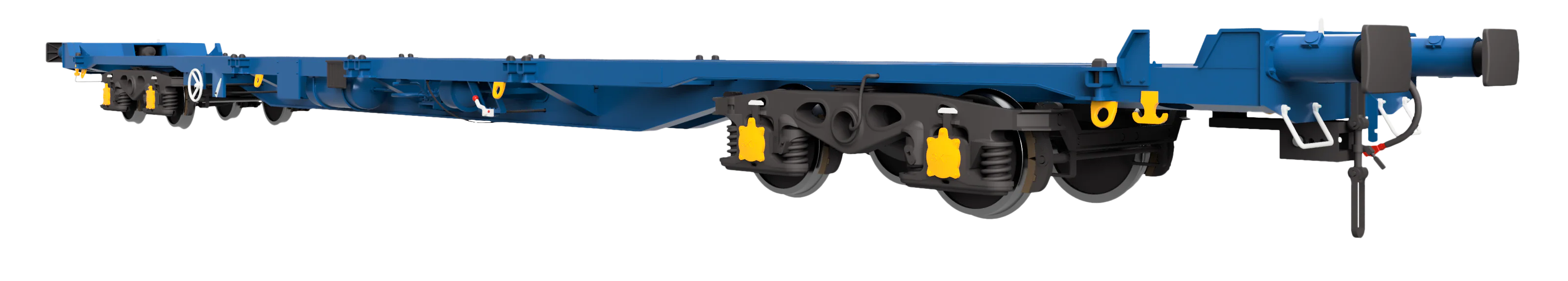 7F-042-050 KFA 93318 Refurbished Blue Sides On Body Black VNH-1 Bogies