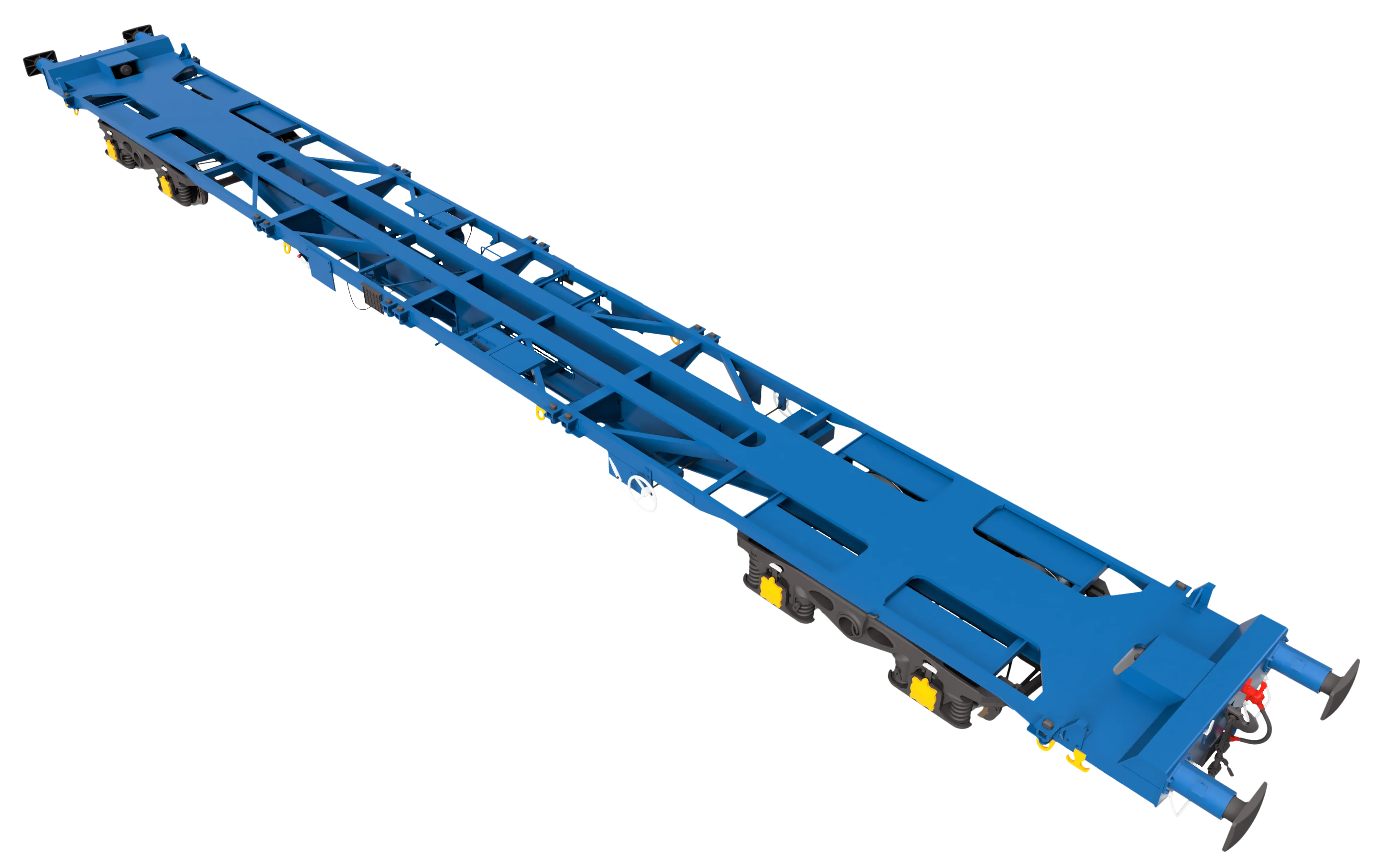 7F-042-050 KFA 93318 Refurbished Blue Sides On Body Black VNH-1 Bogies - Image 4