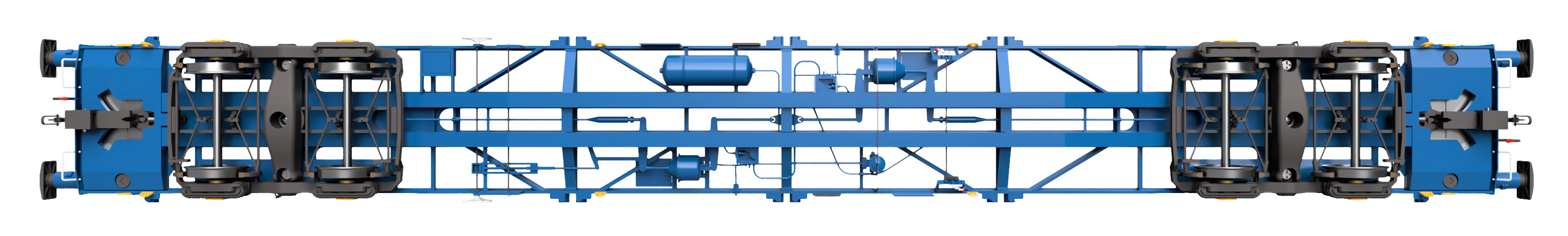 7F-042-050 KFA 93318 Refurbished Blue Sides On Body Black VNH-1 Bogies - Image 6