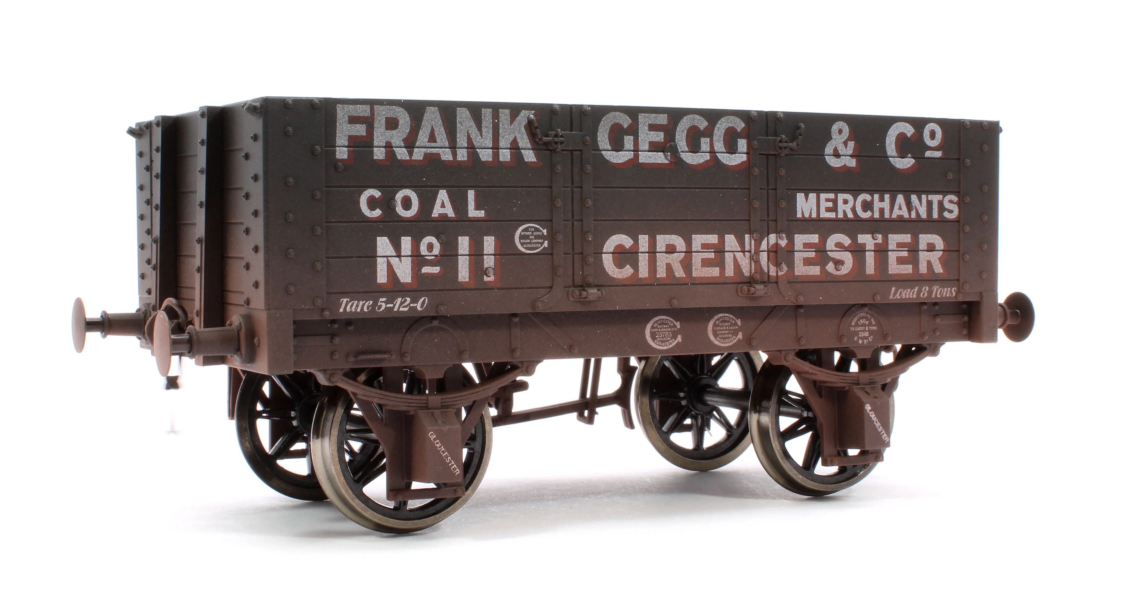 7F-052-011W 5 Plank 9 Ft Frank Gegg No11 - Weathered - Image 3