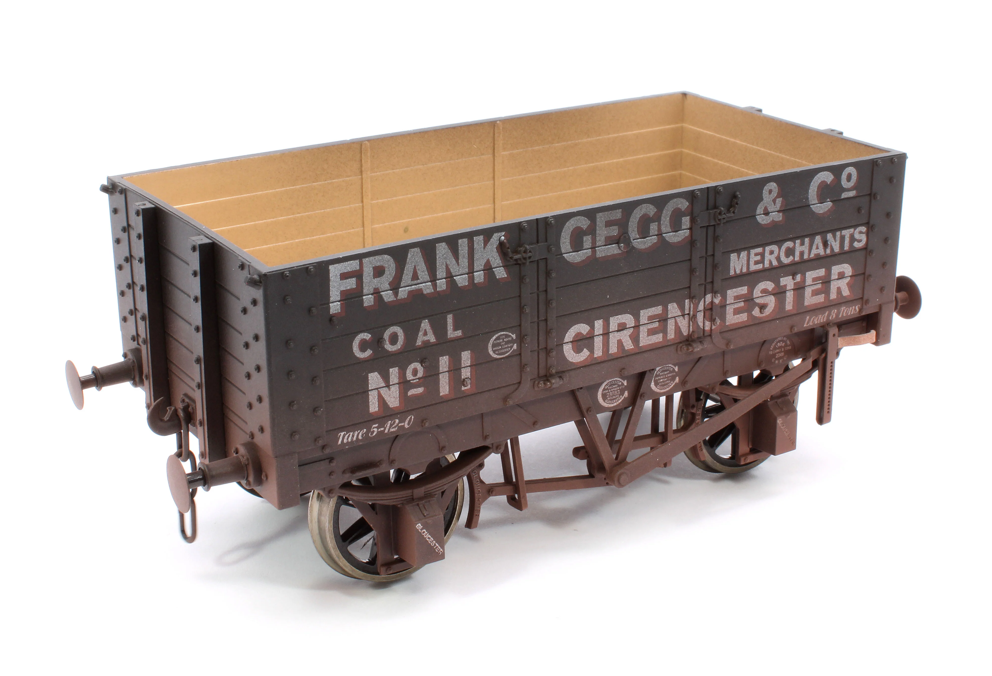 7F-052-011W 5 Plank 9 Ft Frank Gegg No11 - Weathered - Image 4