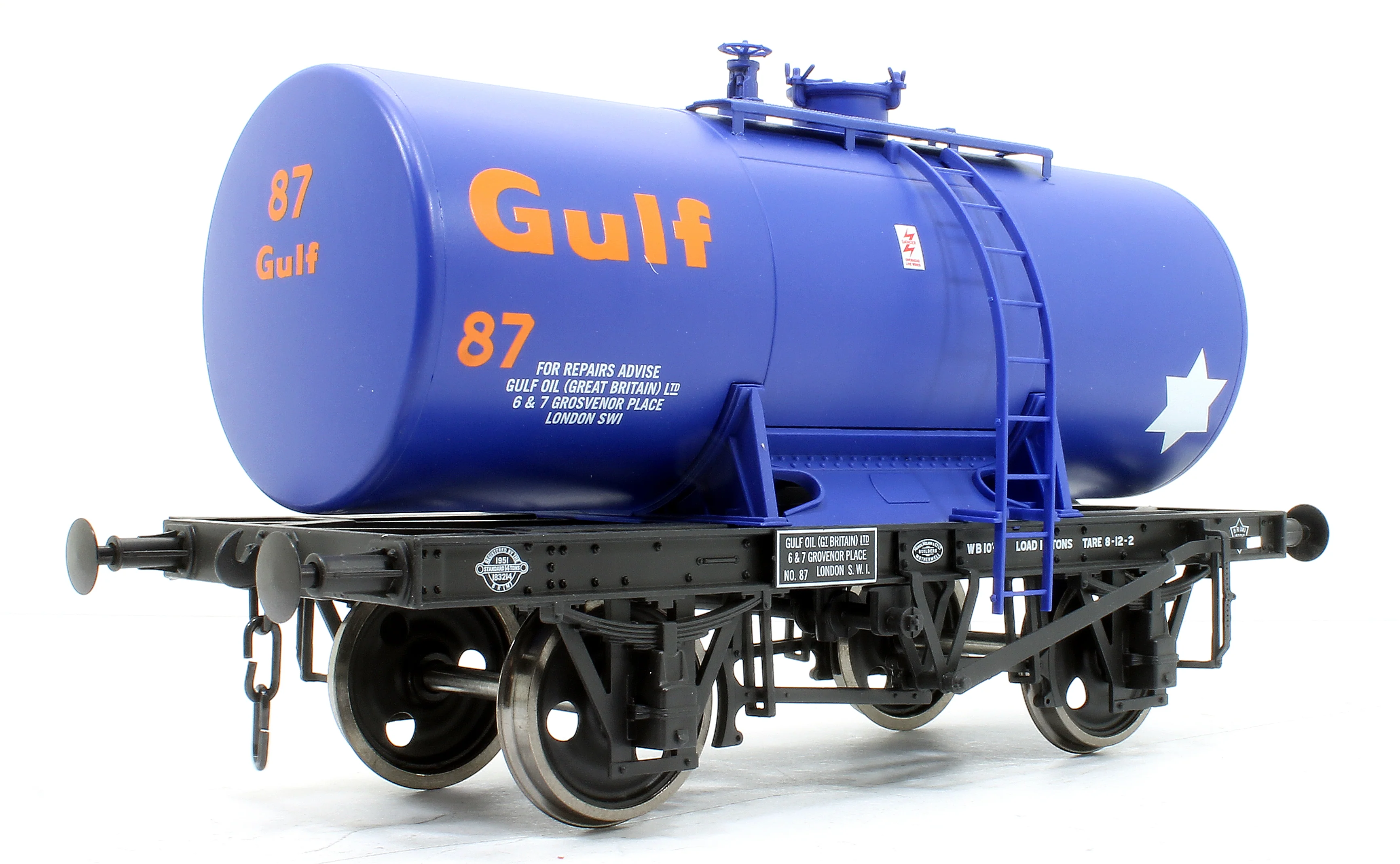 7F-063-004 14T Gulf # 87 Class B Anchor Mounted Tank - Image 2