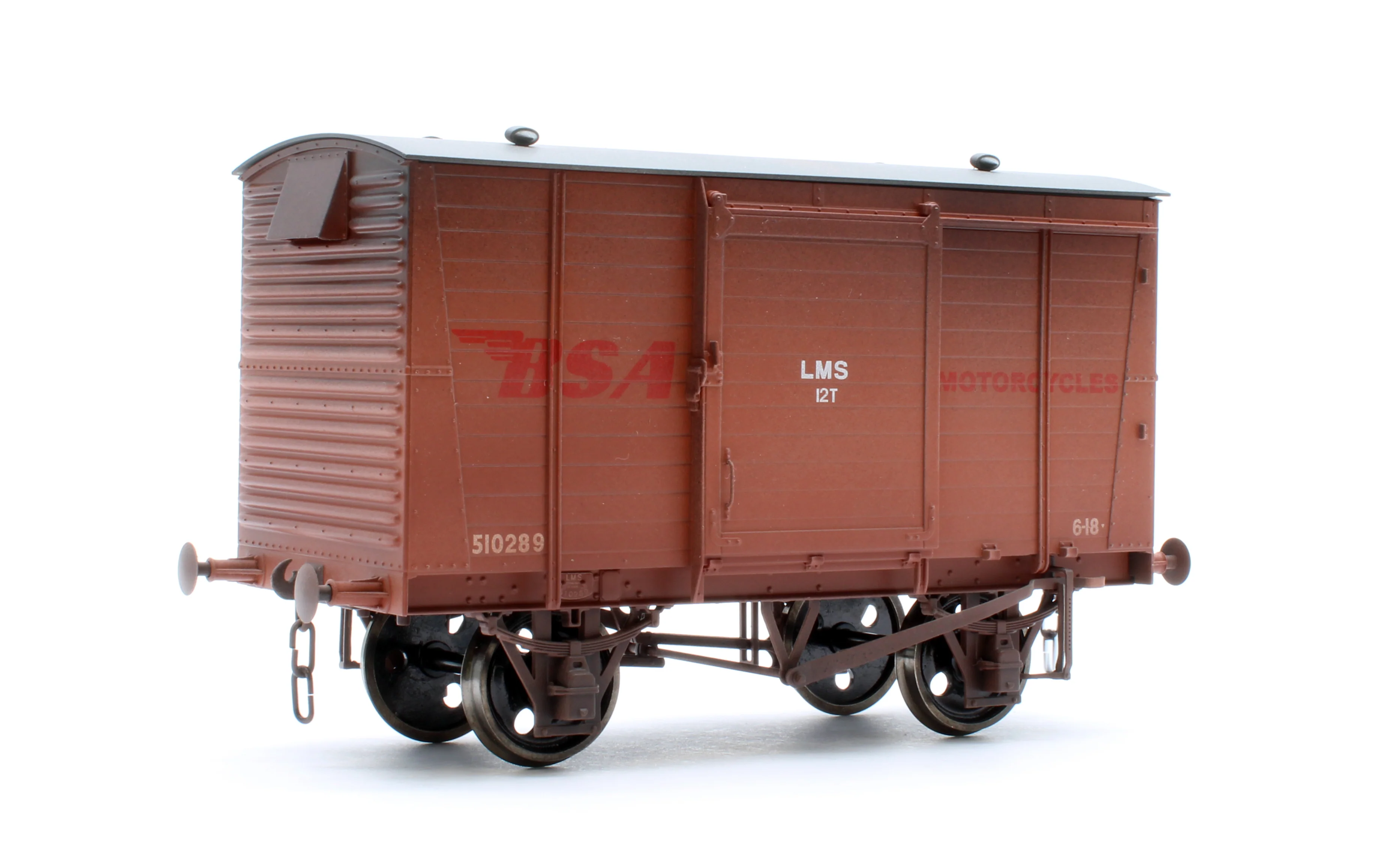 7F-065-009W LMS Standard 12t Van BSA Motorcycles - Weathered - Image 2