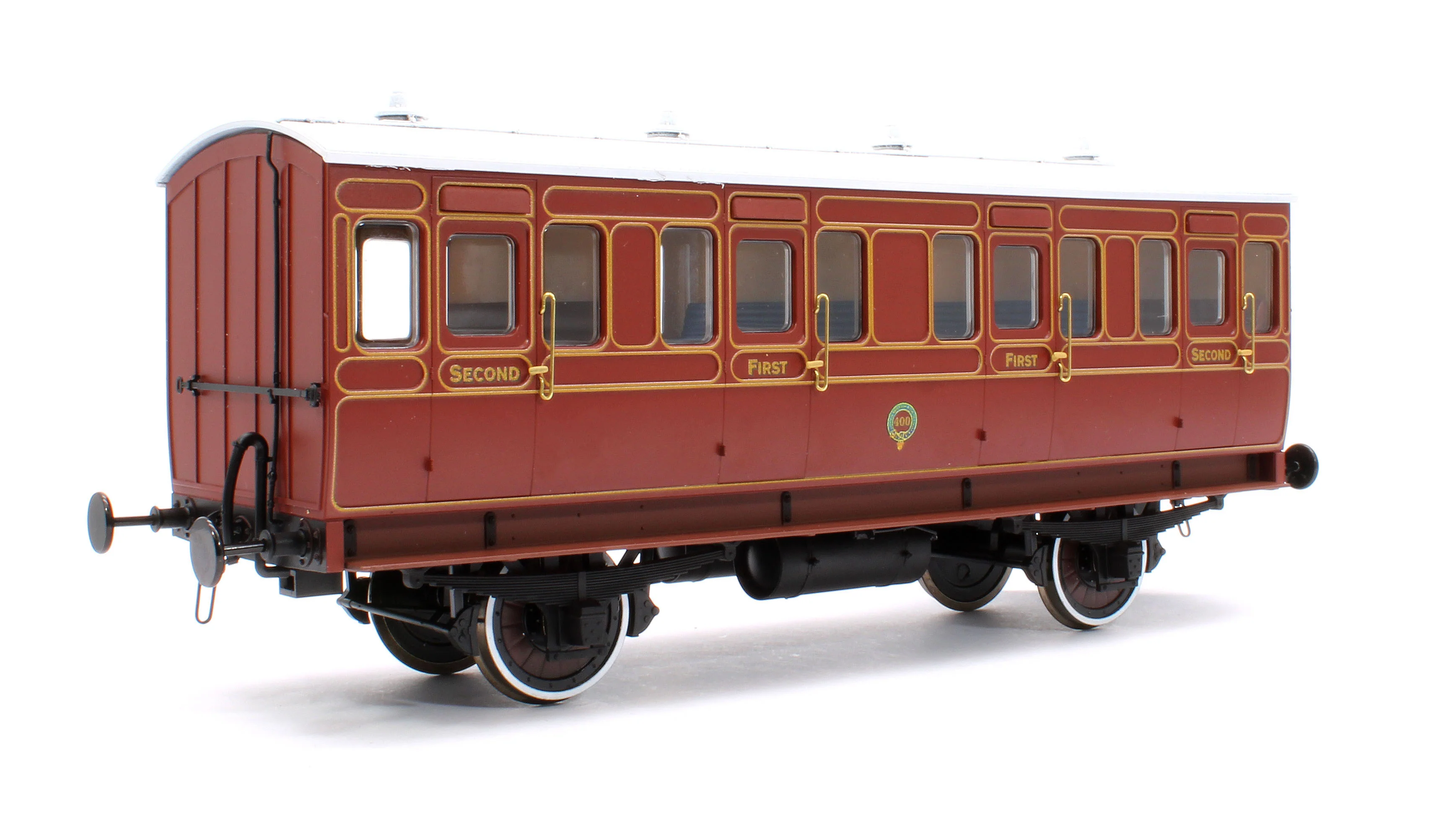 7P-020-880L Stroudley 4 Wheel Gas Lit Composite Lined Brown 400 (Light Bar Fitted)