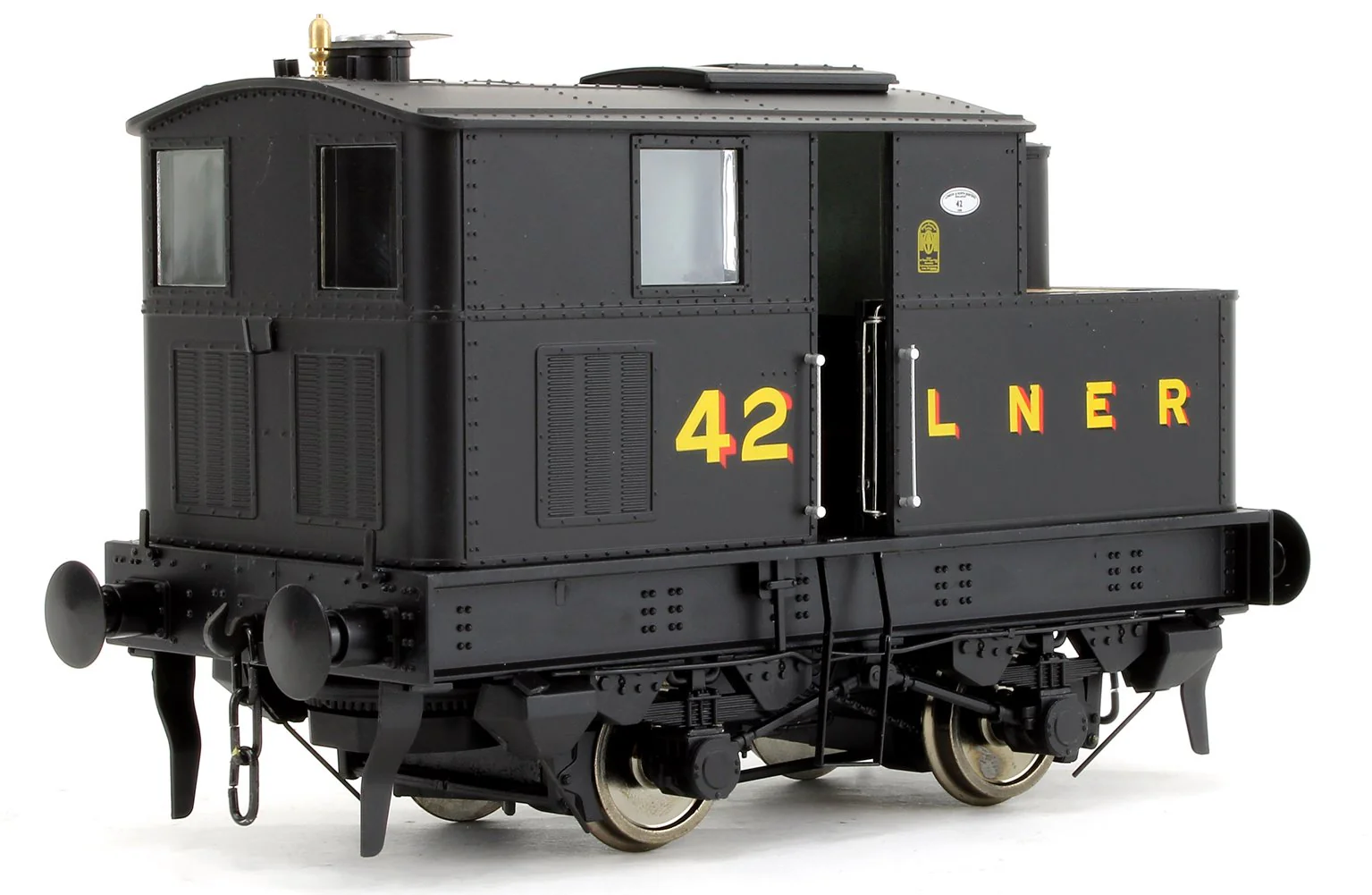 7S-005-001D Y3 Sentinel 4wVB No.42 in LNER Black - DCC Fitted - Image 3