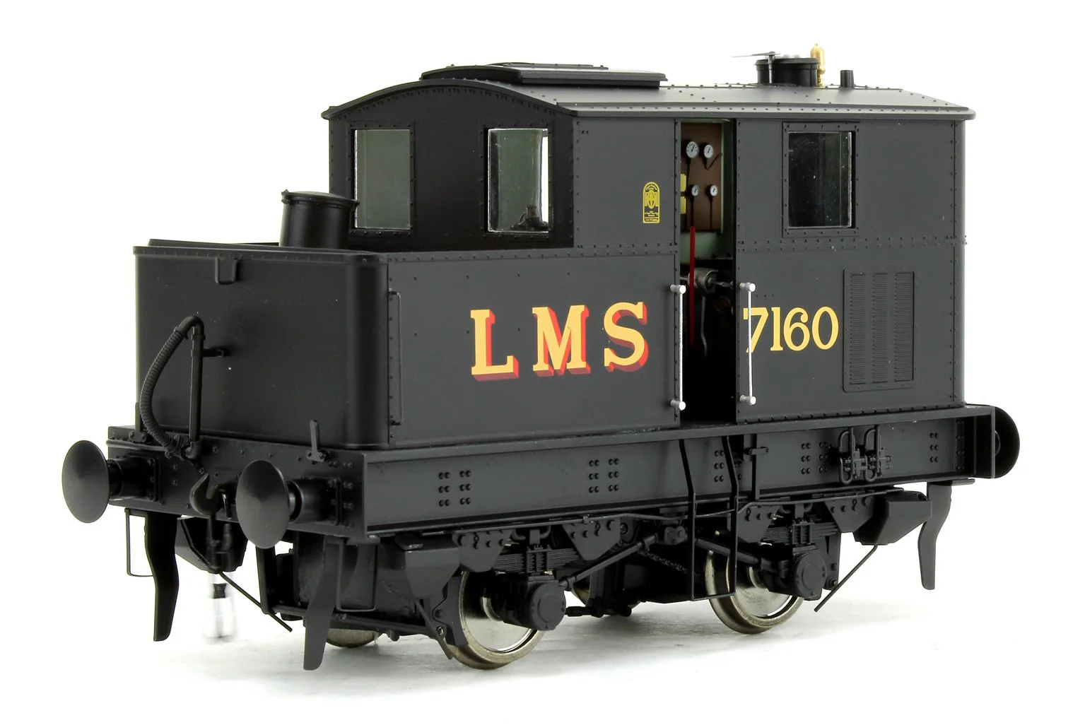 7S-005-004 0F Sentinel 4wVB No.7160 in LMS Livery