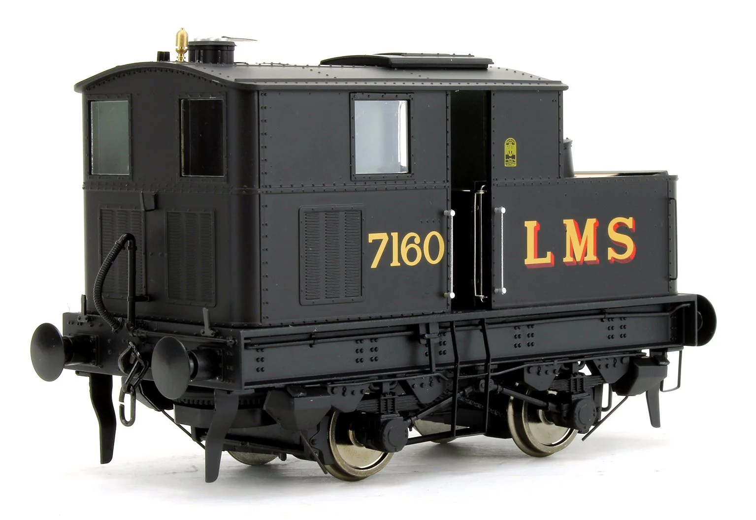 7S-005-004D 0F Sentinel 4wVB No.7160 in LMS Livery - DCC Fitted - Image 3