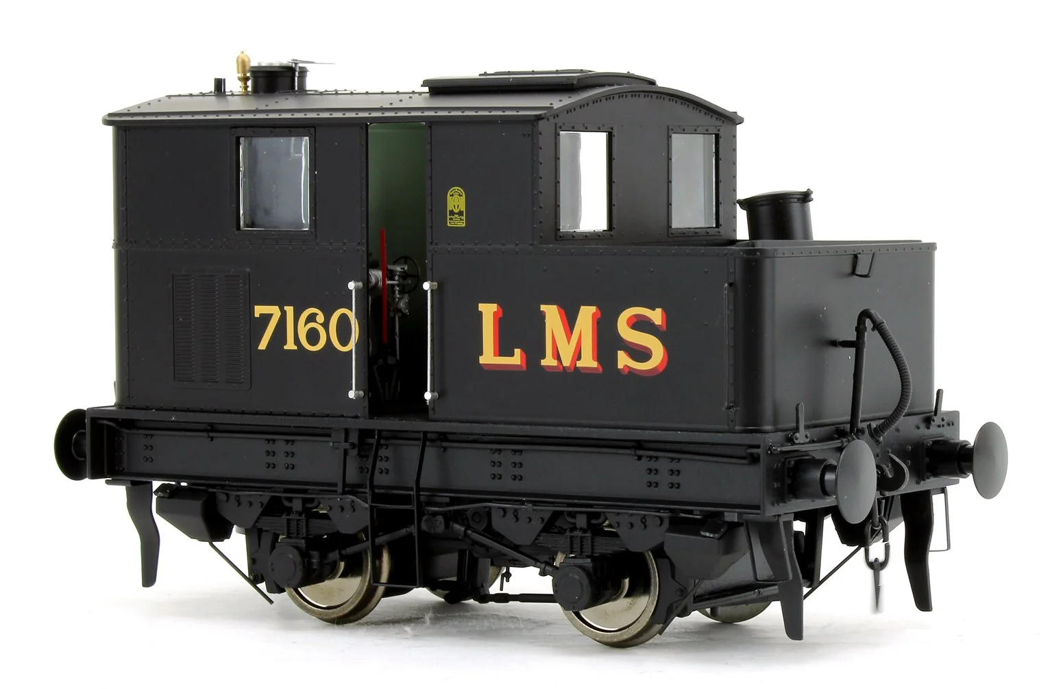 7S-005-004S 0F Sentinel 4wVB No.7160 in LMS Livery - DCC Sound - Image 2