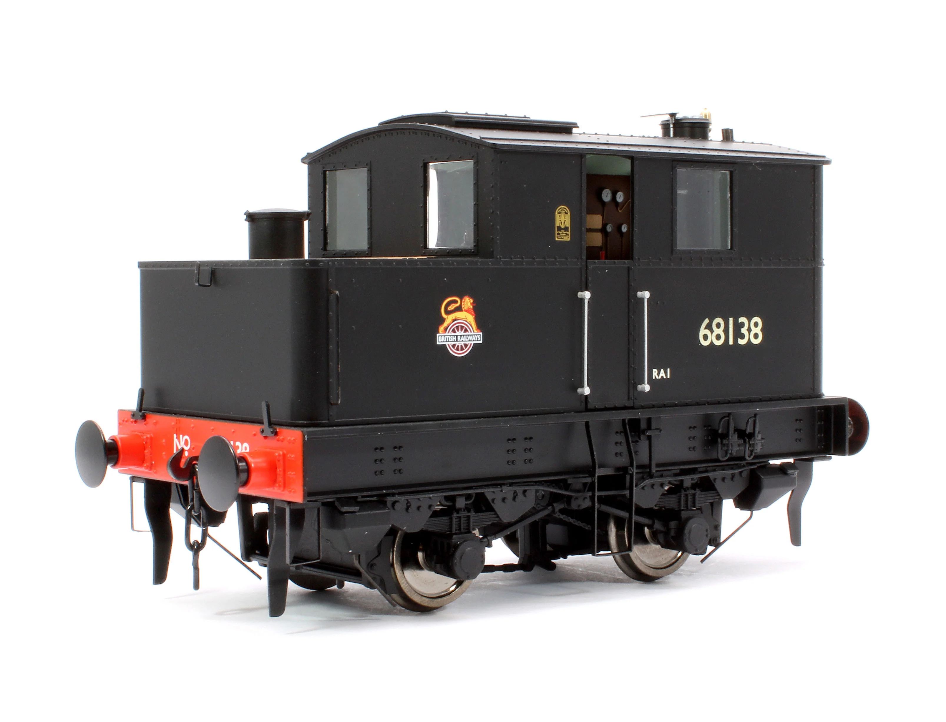 7S-005-008S Sentinel Y1/Y3 BR Early 68138 Steam Locomotive - DCC Sound