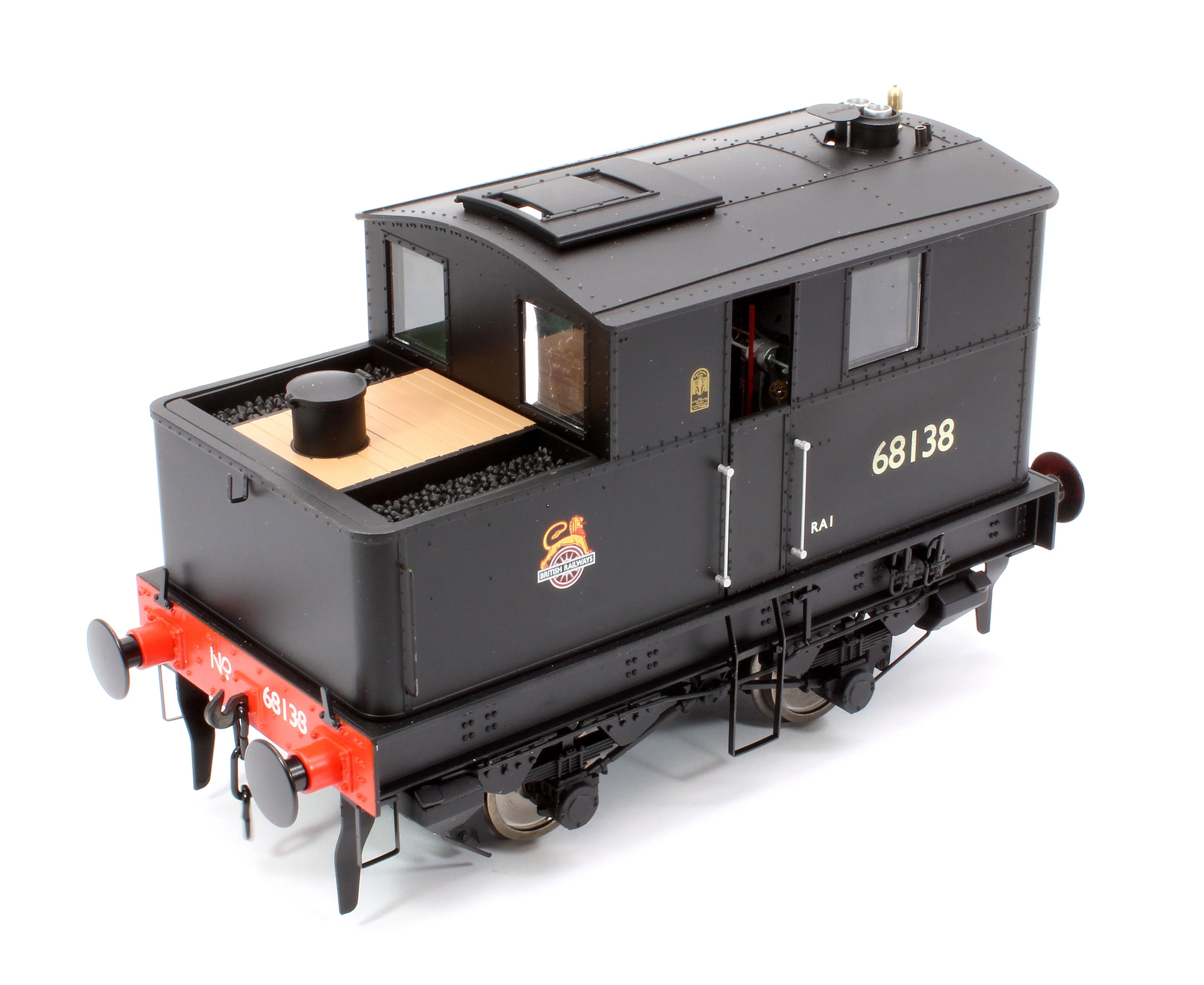 7S-005-008S Sentinel Y1/Y3 BR Early 68138 Steam Locomotive - DCC Sound - Image 9