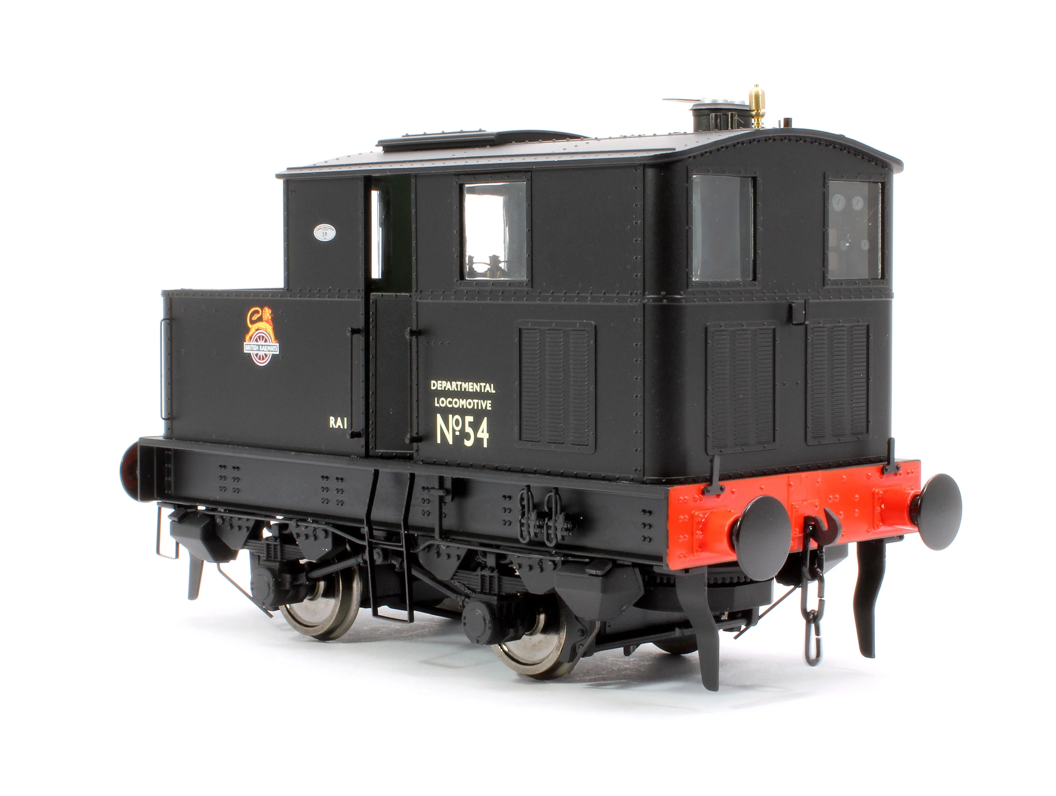 7S-005-010D Sentinel BR Early Crest Departmental No 54 Steam Locomotive - DCC Fitted - Image 2