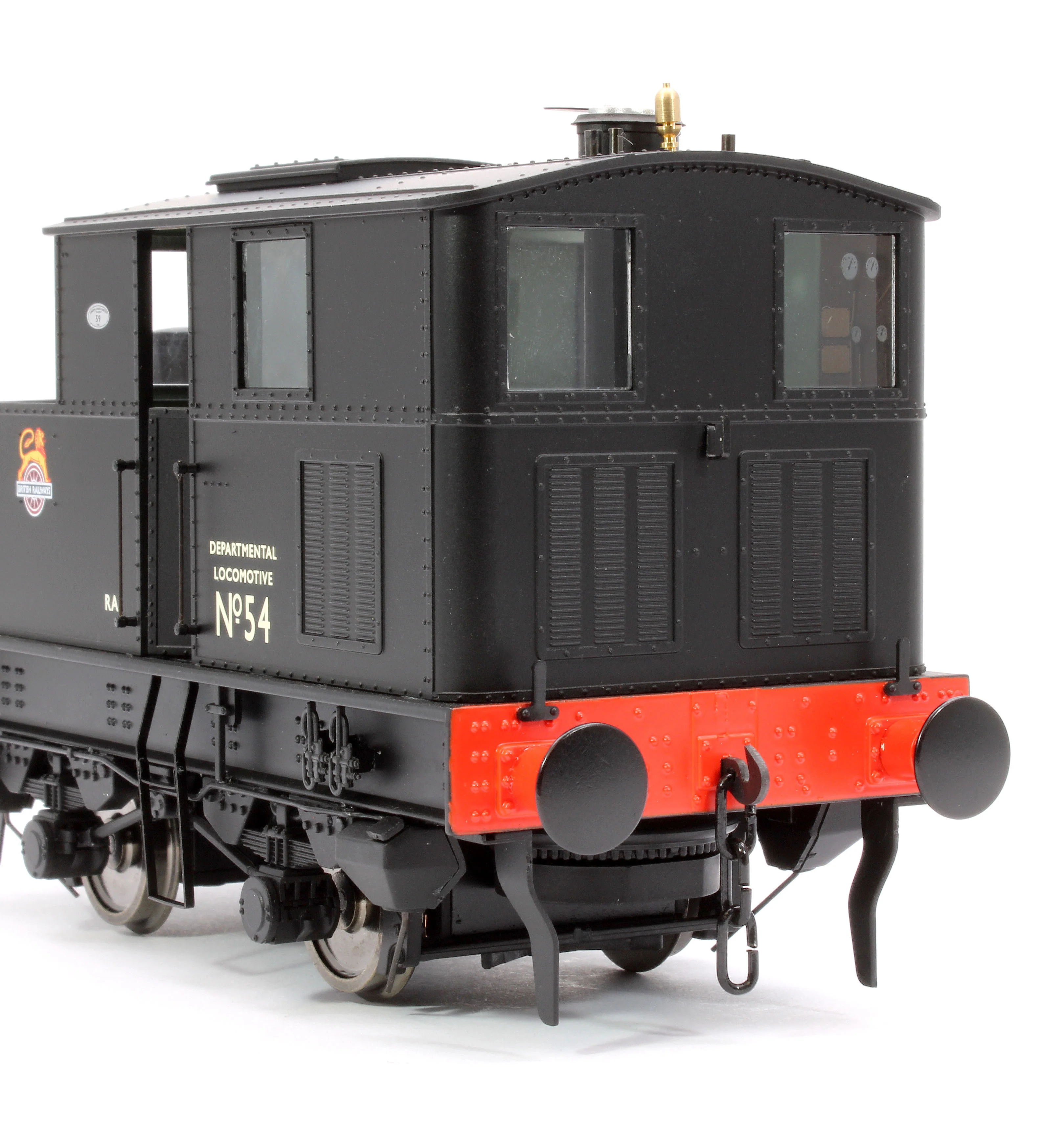 7S-005-010S Sentinel BR Early Crest Departmental No 54 Steam Locomotive - DCC Sound - Image 7