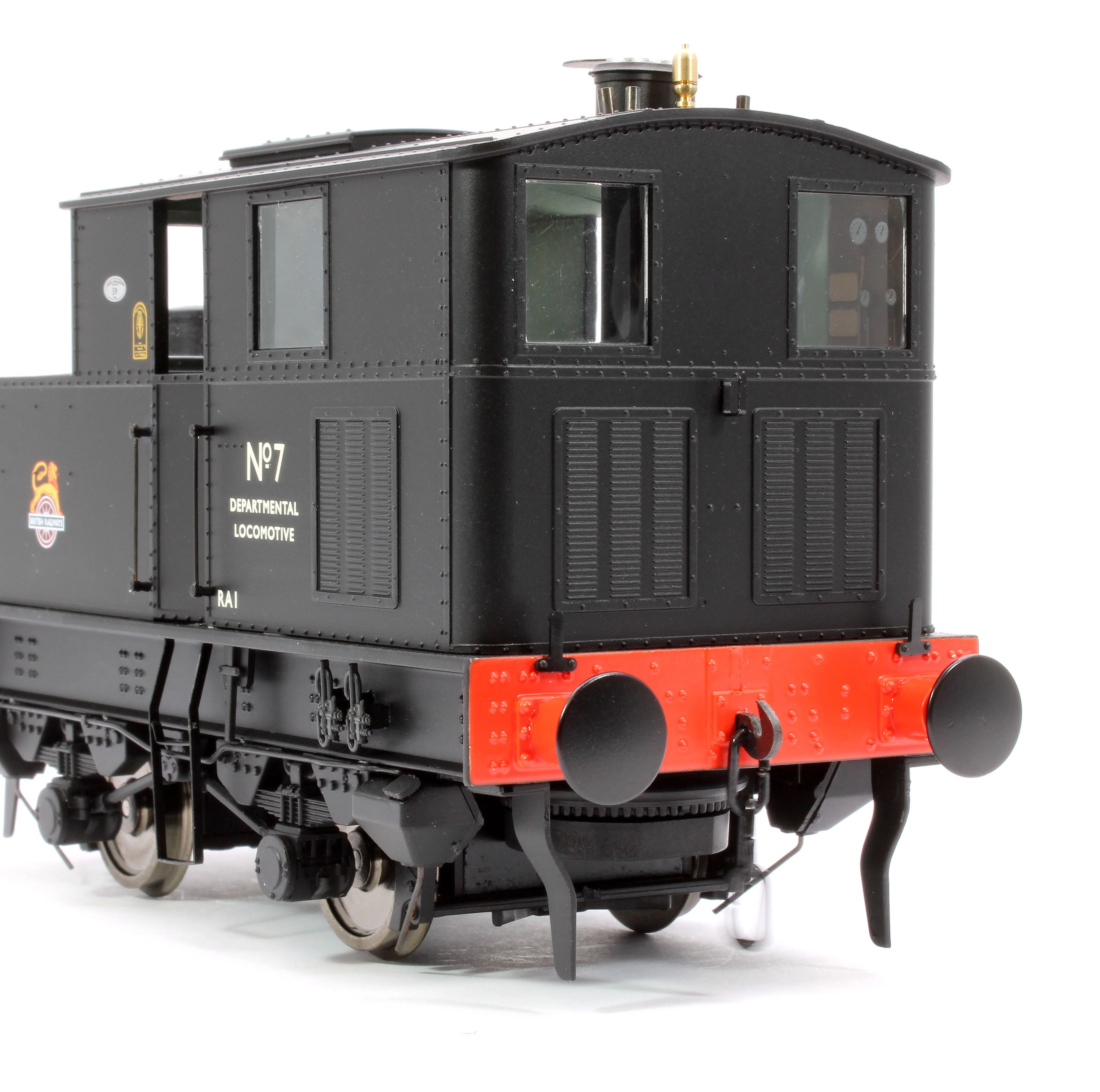 7S-005-012D Sentinel Y1/Y3 BR Early Crest Departmental No 7 Steam Locomotive - DCC Fitted - Image 7