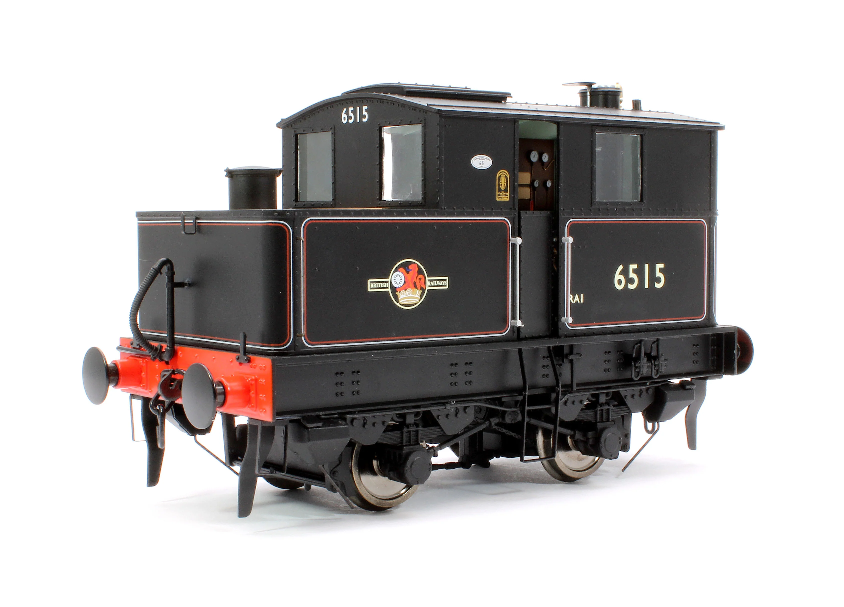 7S-005-013S Sentinel Y1/Y3 BR Lined Late Crest 6515 Steam Locomotive - DCC Sound