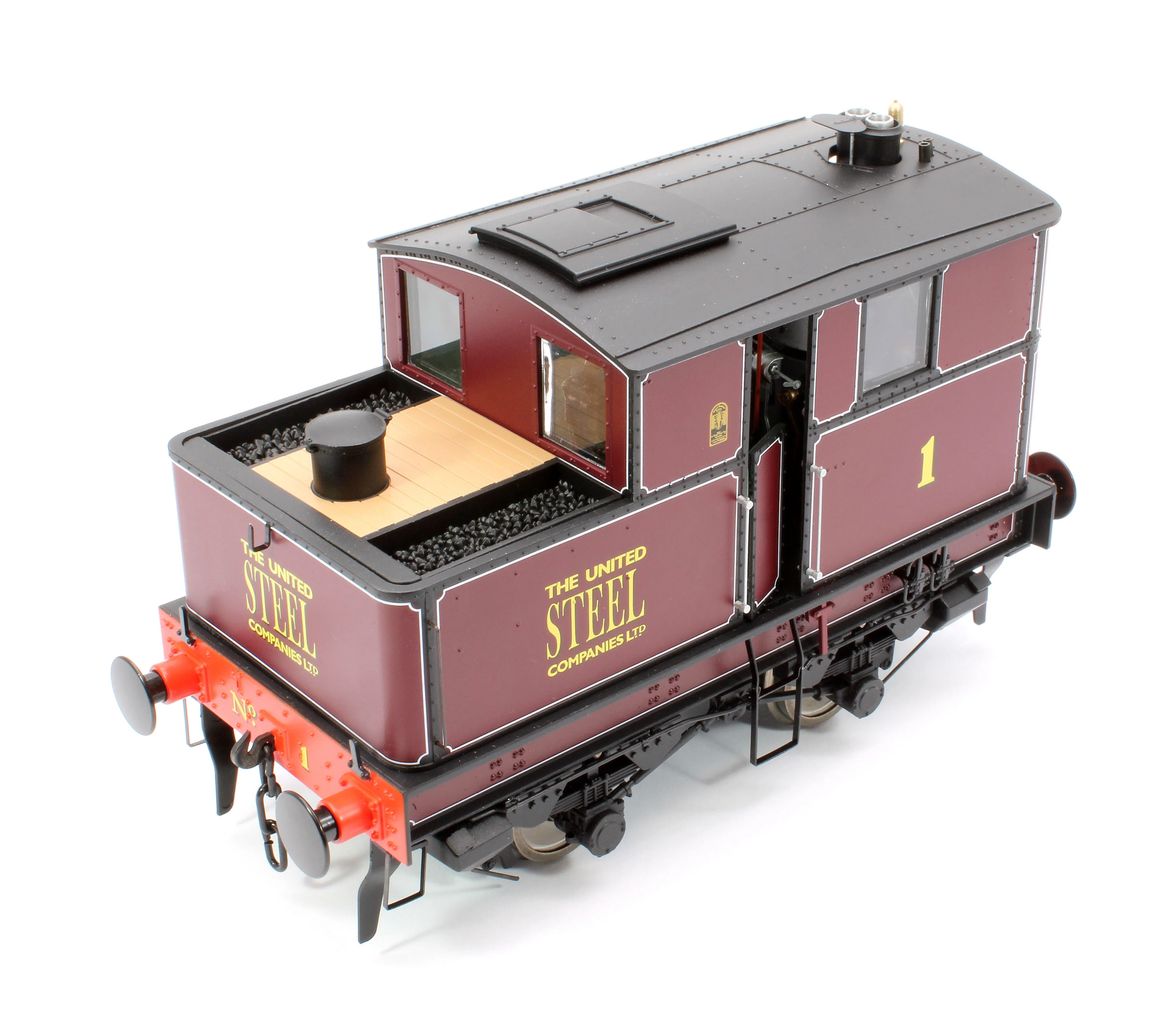 7S-005-014 Sentinel Y1/Y3 United Steel No 1 Steam Locomotive - Image 9