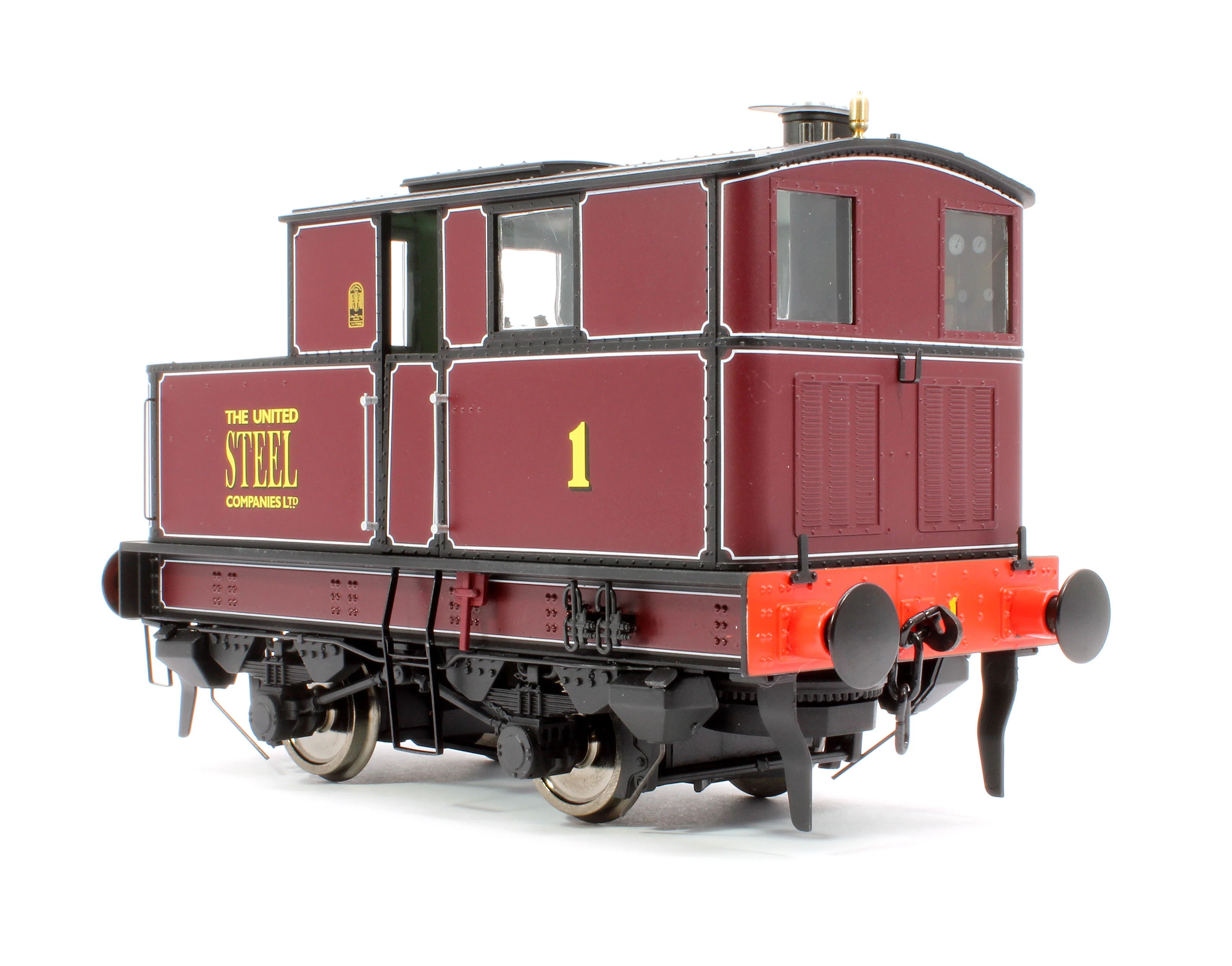 7S-005-014D Sentinel Y1/Y3 United Steel No 1 Steam Locomotive - DCC Fitted - Image 2