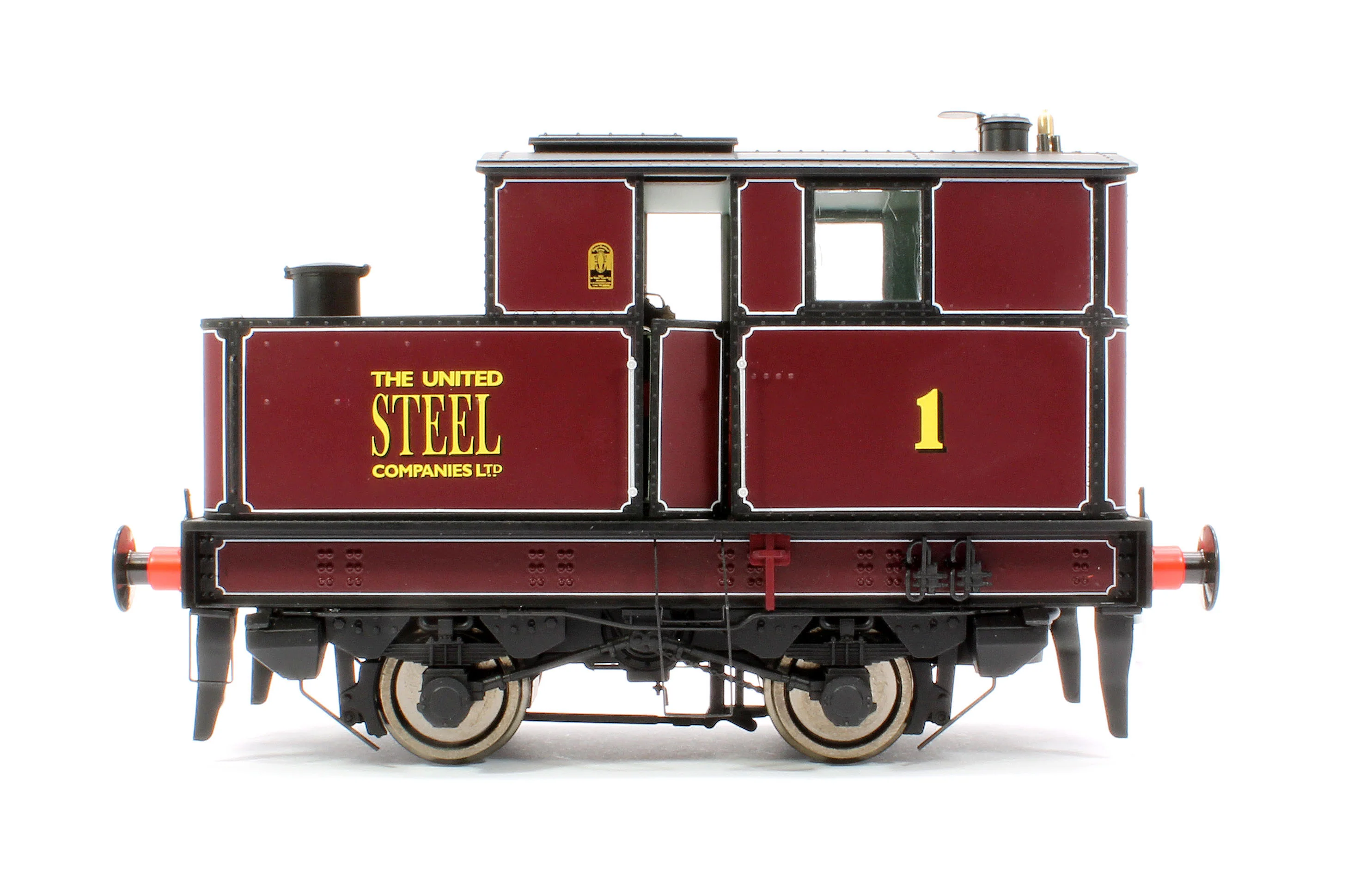 7S-005-014D Sentinel Y1/Y3 United Steel No 1 Steam Locomotive - DCC Fitted - Image 5