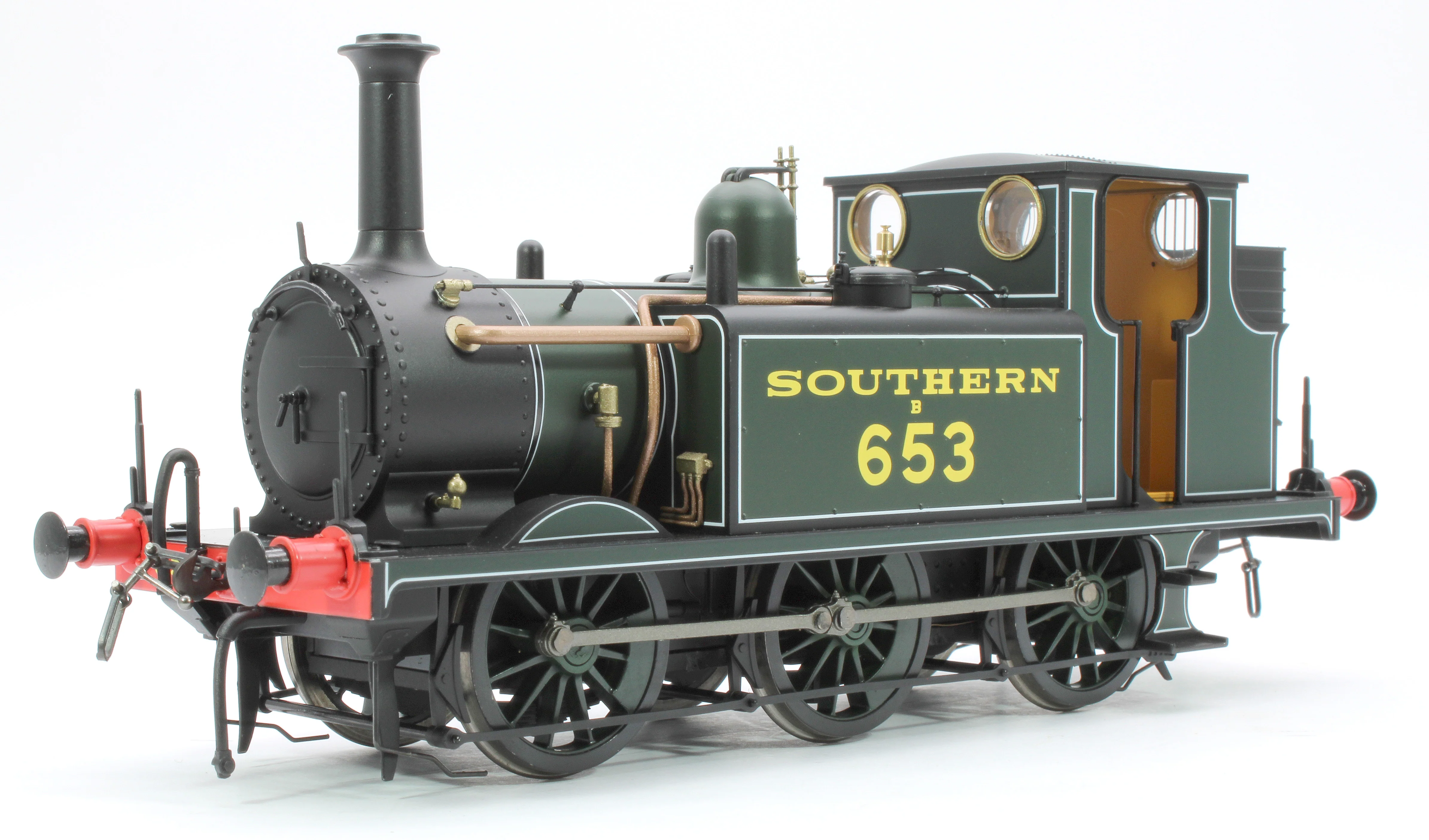 7S-010-019 Terrier A1X Southern Lined Green 0-6-0 Tank Locomotive No.B653