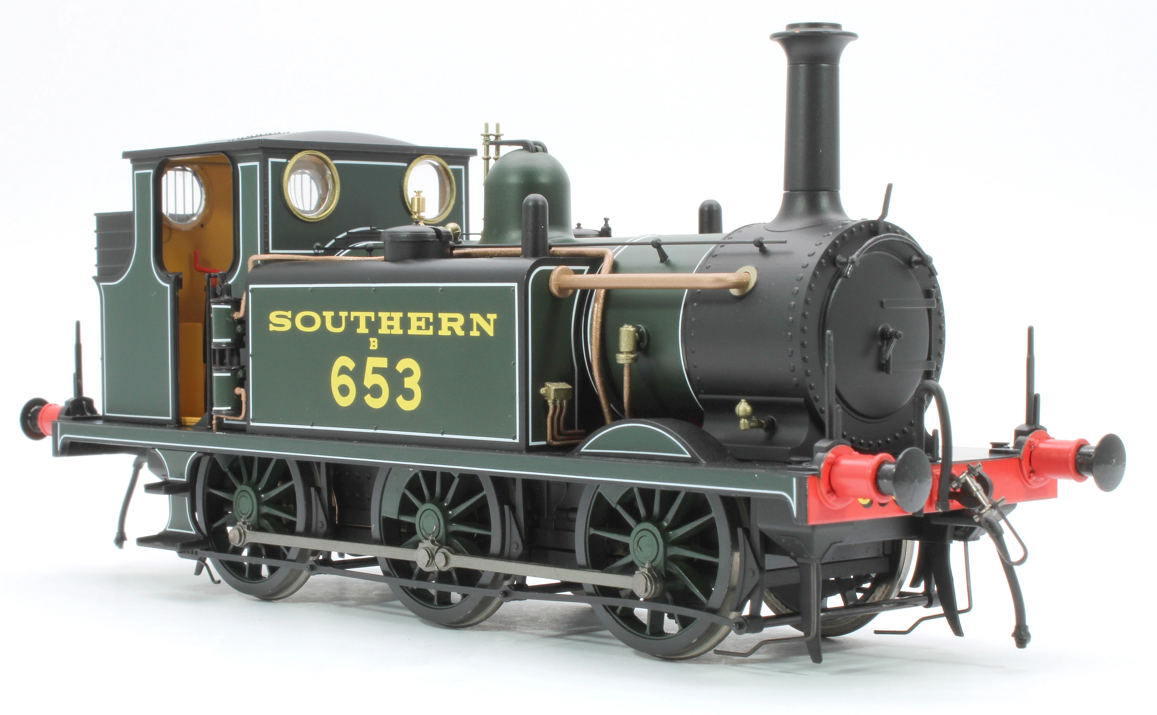 7S-010-019S Terrier A1X Southern Lined Green 0-6-0 Tank Locomotive No.B653 (DCC Sound) - Image 4
