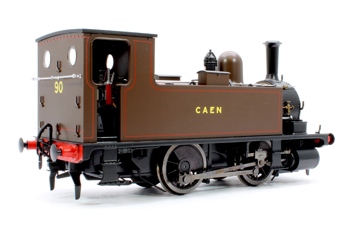 7S-018-002D L&SWR B4 0-4-0T Caen Brown 90 - Steam Tank Locomotive - DCC Fitted - Image 3