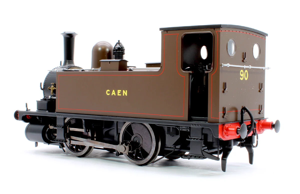 7S-018-002S L&SWR B4 0-4-0T Caen Brown 90 - Steam Tank Locomotive - Sound Fitted - Image 3