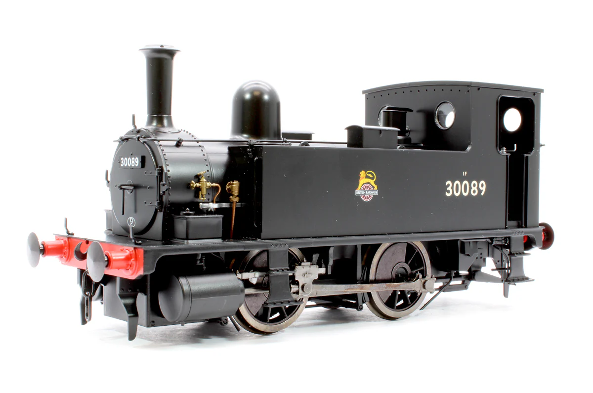 7S-018-004 B4 0-4-0T BR Early Crest 30089 - Steam Tank Locomotive
