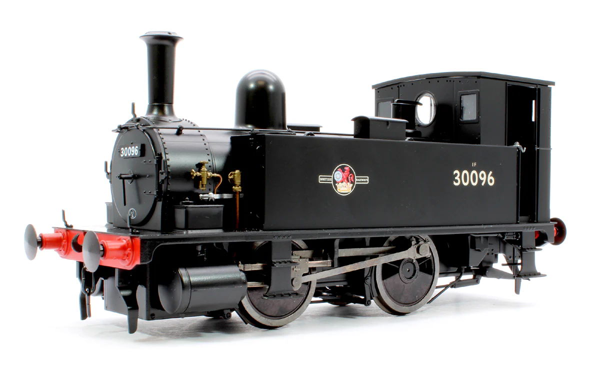 7S-018-005D B4 0-4-0T BR Late Crest 30096 - Steam Tank Locomotive - DCC Fitted