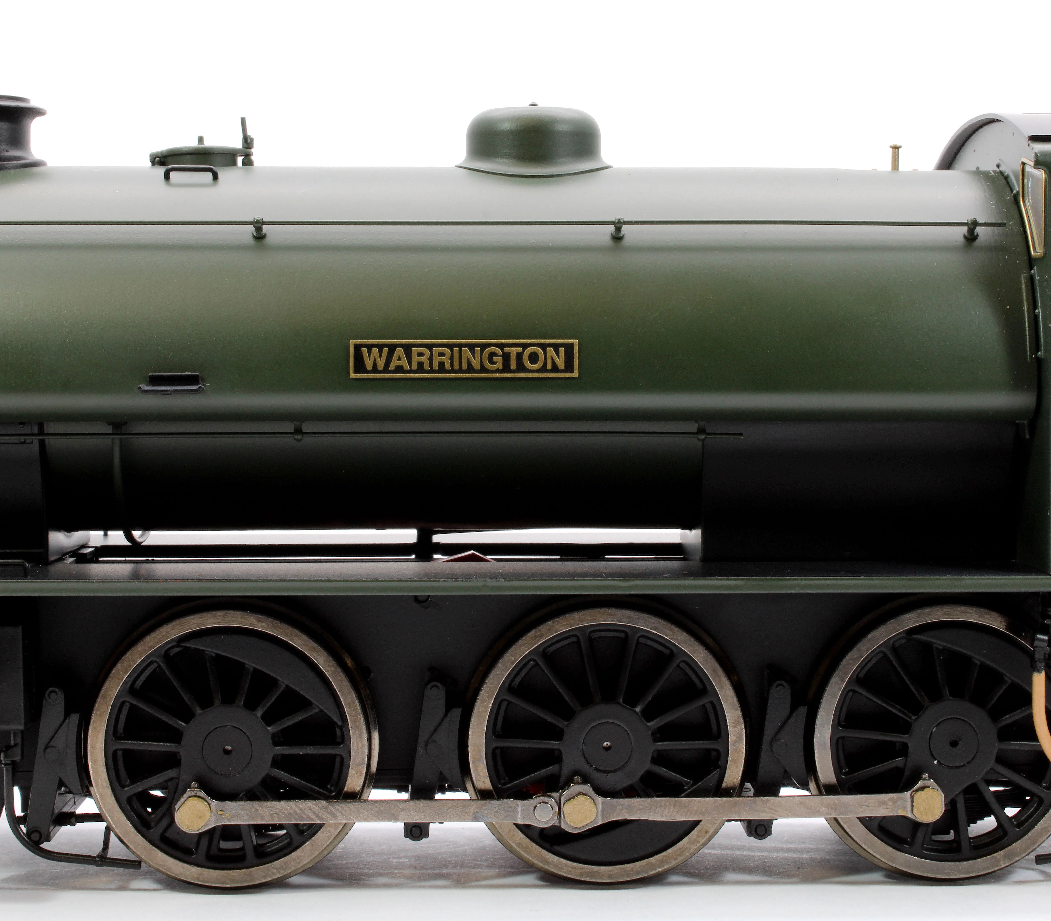 7S-094-RAILS1S J94 Austerity 'Warrington' WD150 War Department Green 0-6-0 Tank Locomotive (DCC Sound) - Image 8