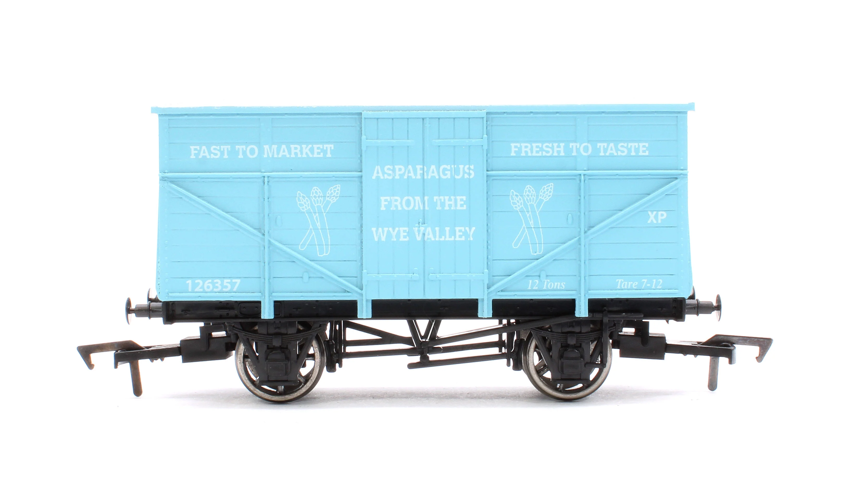 Pre-Owned 12T No.126357 Closed Van 'Asparagus From The Valley' (Limited Edition for Burnham and District MRC) - Image 2