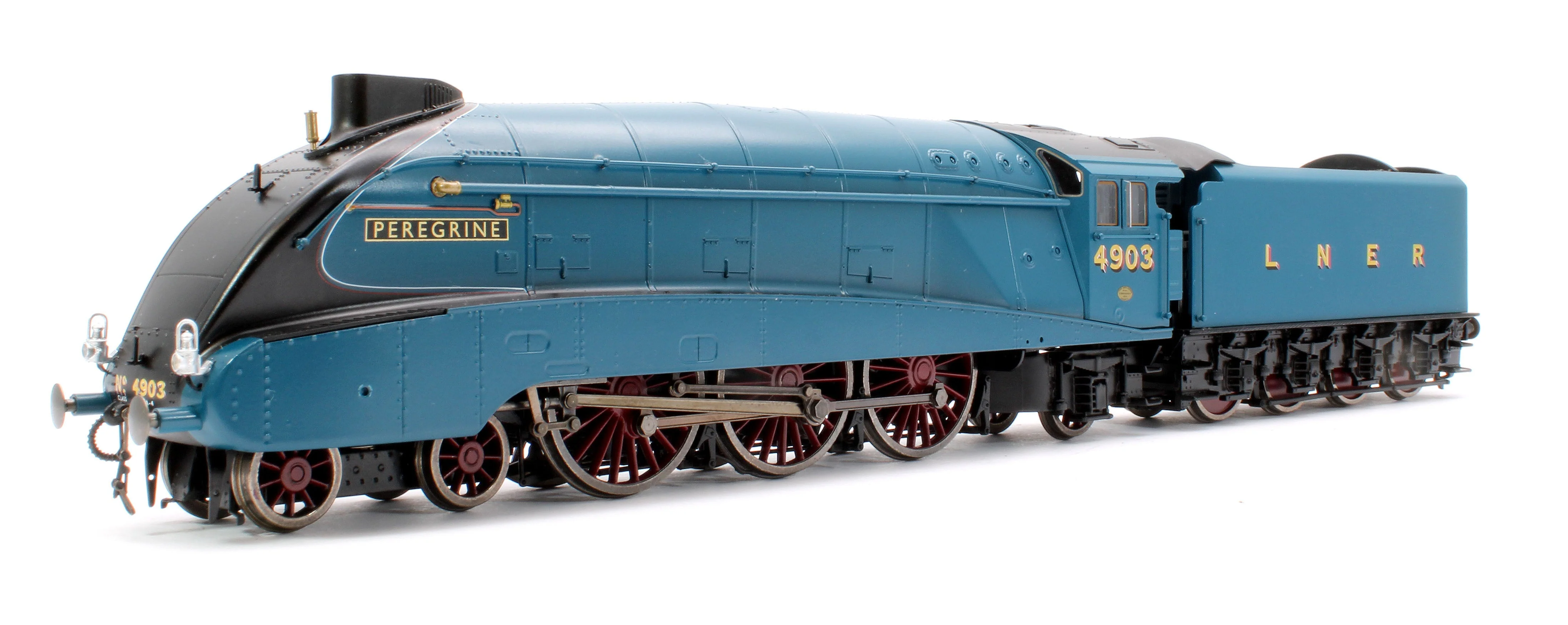 Pre-Owned BL-001-015 Black Label Class A4 Peregrine LNER Garter Blue Valanced 4-6-2 No.4903 Steam Locomotive - DCC Sound & Smoke - Image 2