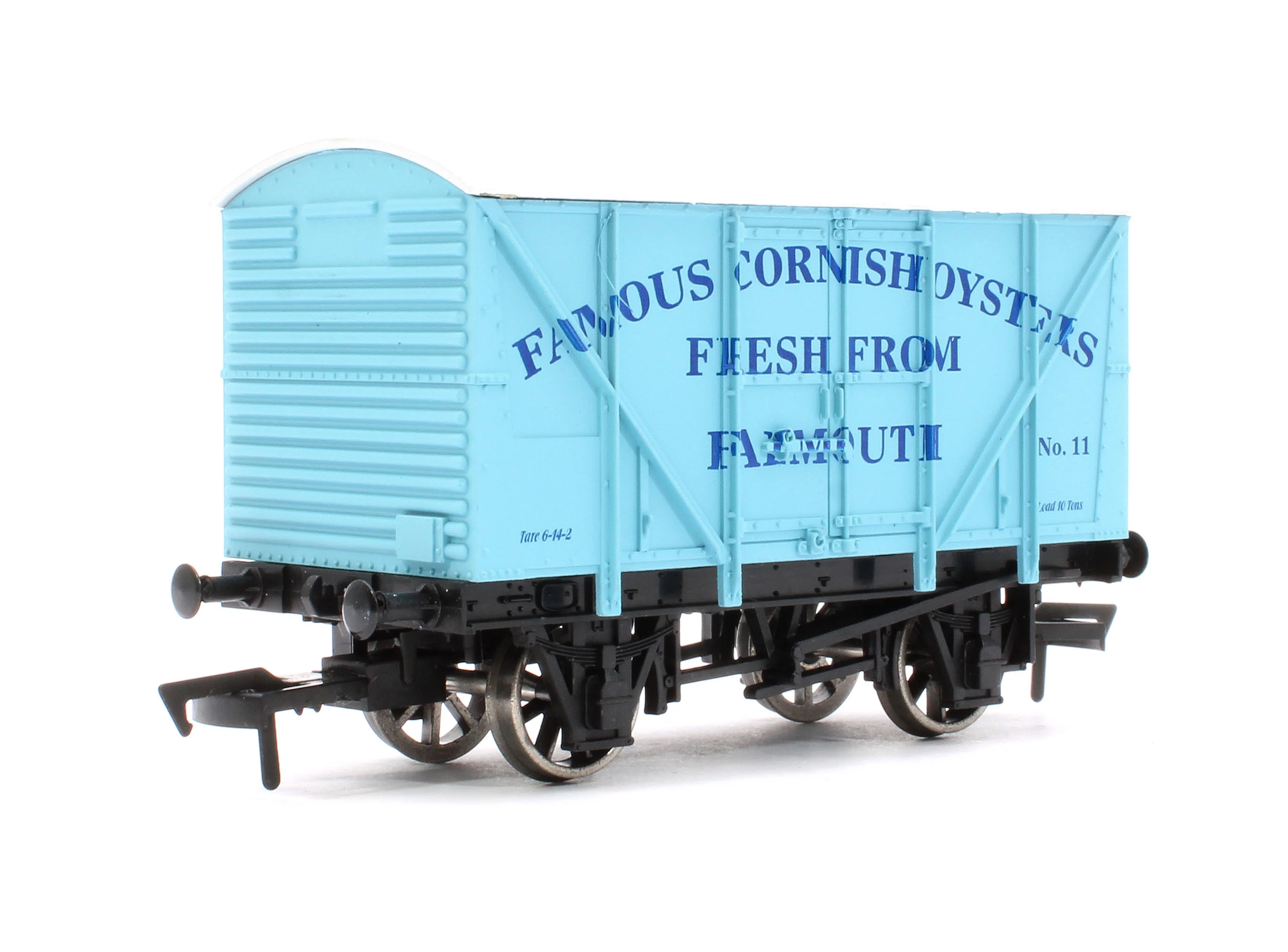 Pre-Owned 10T No.11 Vent Van 'Famous Cornish Oysters - Falmouth' (Limited Edition for for Burnham & District MRC) - Image 3