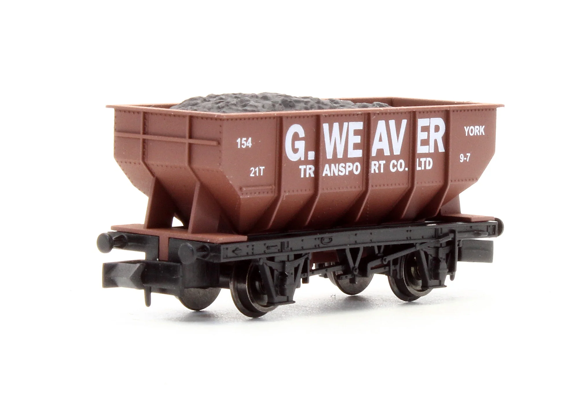 Pre-Owned NB-110 21T Hopper Wagon 'G. Weaver' No.154