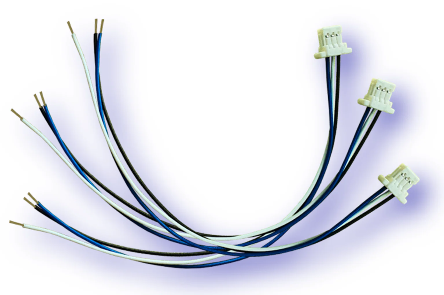 DCD-3WH.3 Harness Pack for Zen 3-Wire Stay-Alives for Connection to ESU and Lenz Decoders